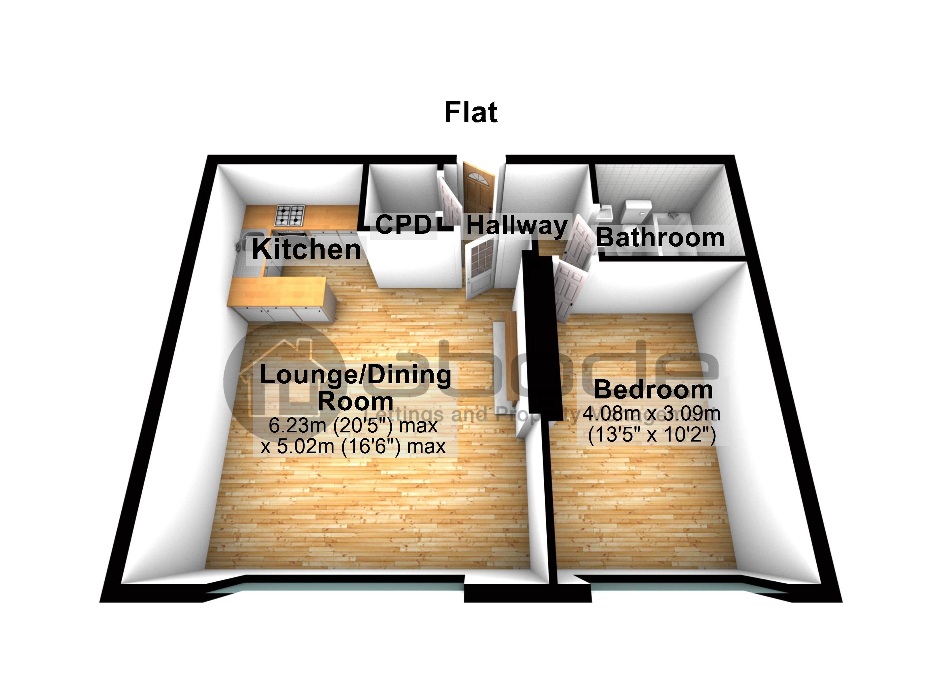 11, Imperial Buildings, Rotherham floorplan