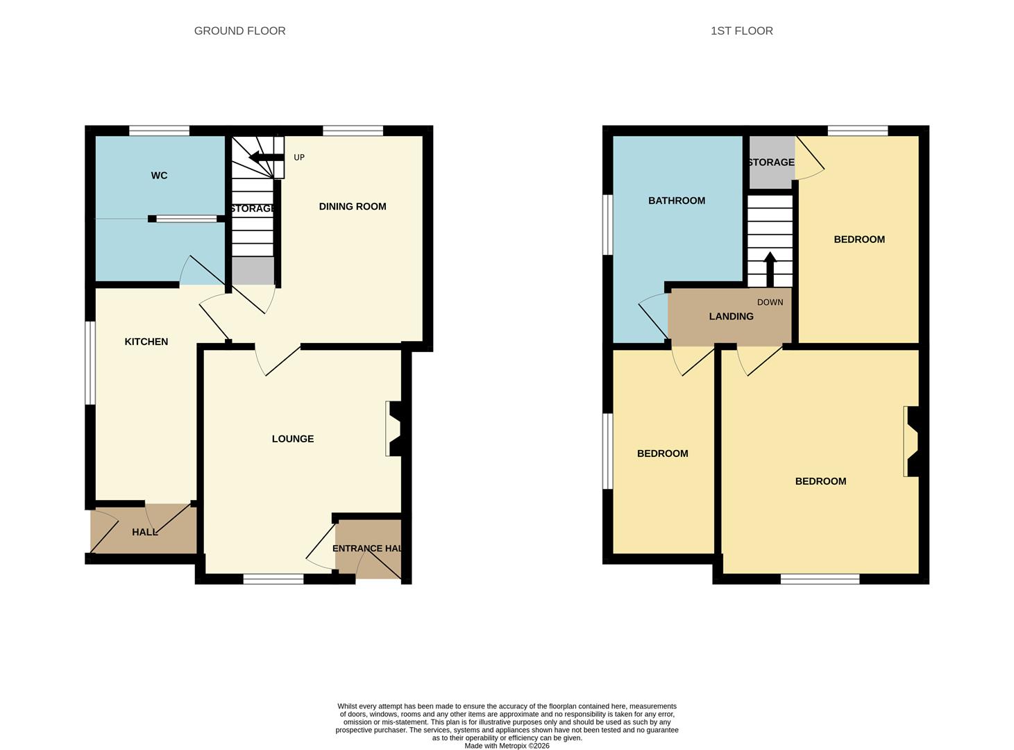 31, Old Main Road, Pawlett floorplan