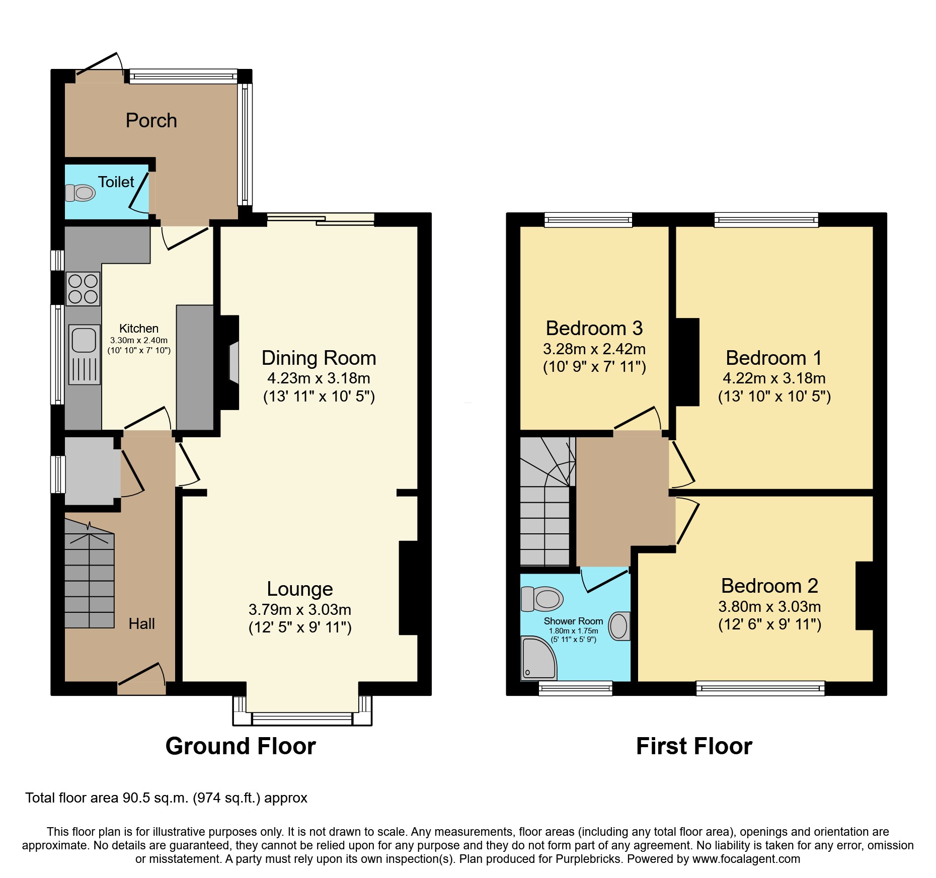12, The Avenue, Stoke-on-Trent floorplan