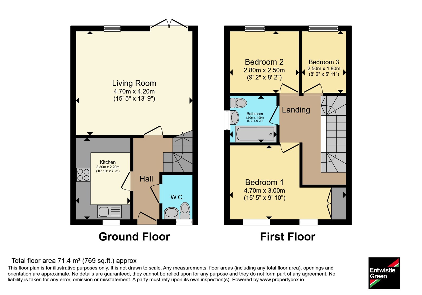 52, Martindale Crescent, Manchester floorplan