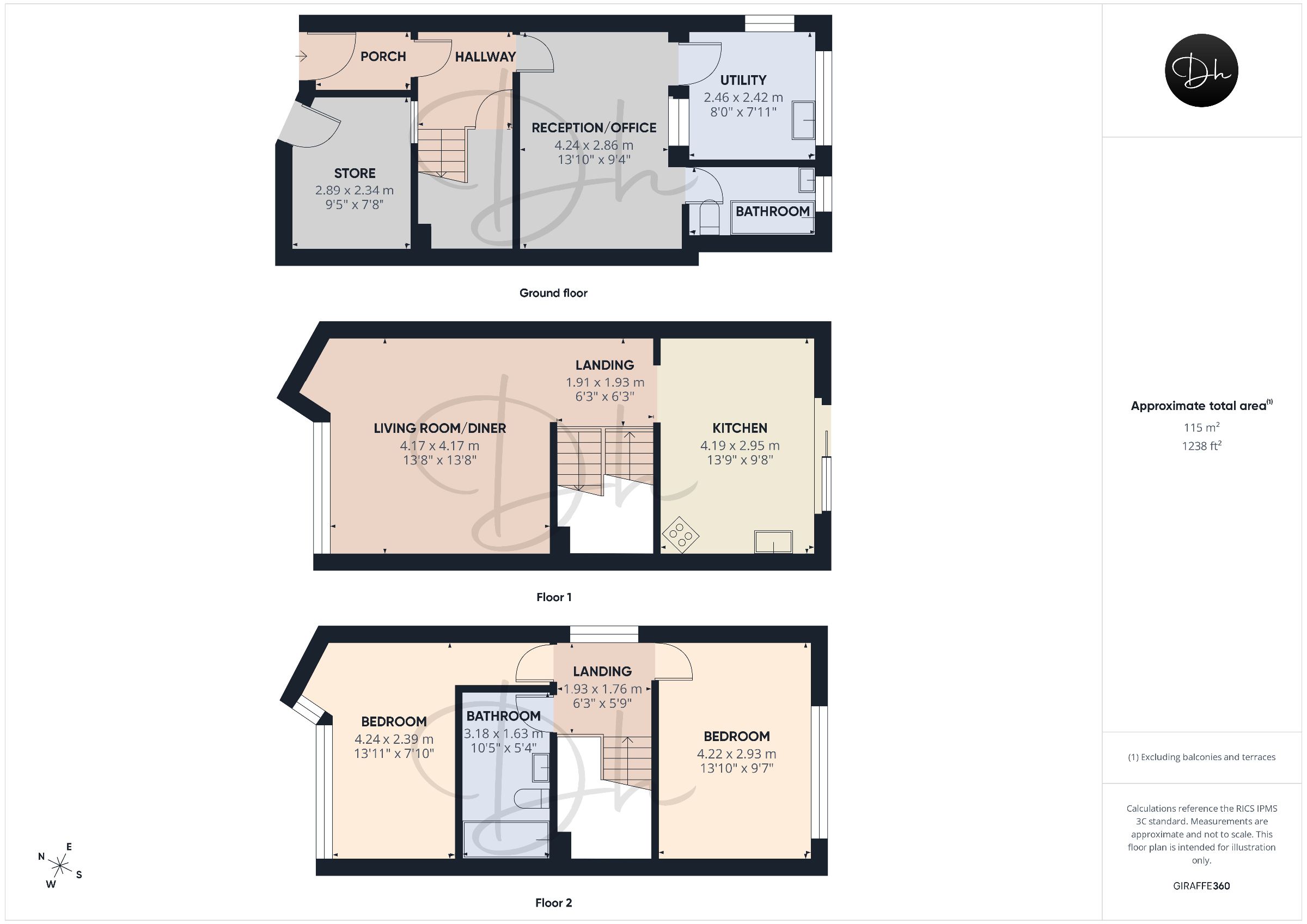 1 Palatine Close, Torquay floorplan