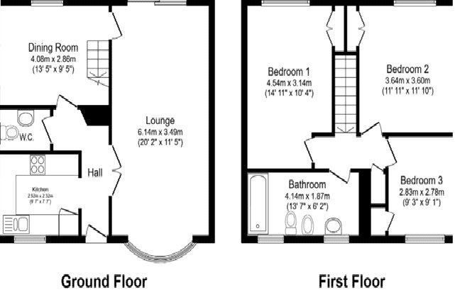 27, St. Johns Way, Kent floorplan