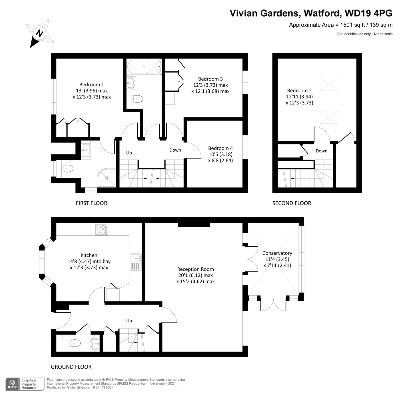 Vivian Gardens, Watford WD19, 4 bedroom semidetached house for sale