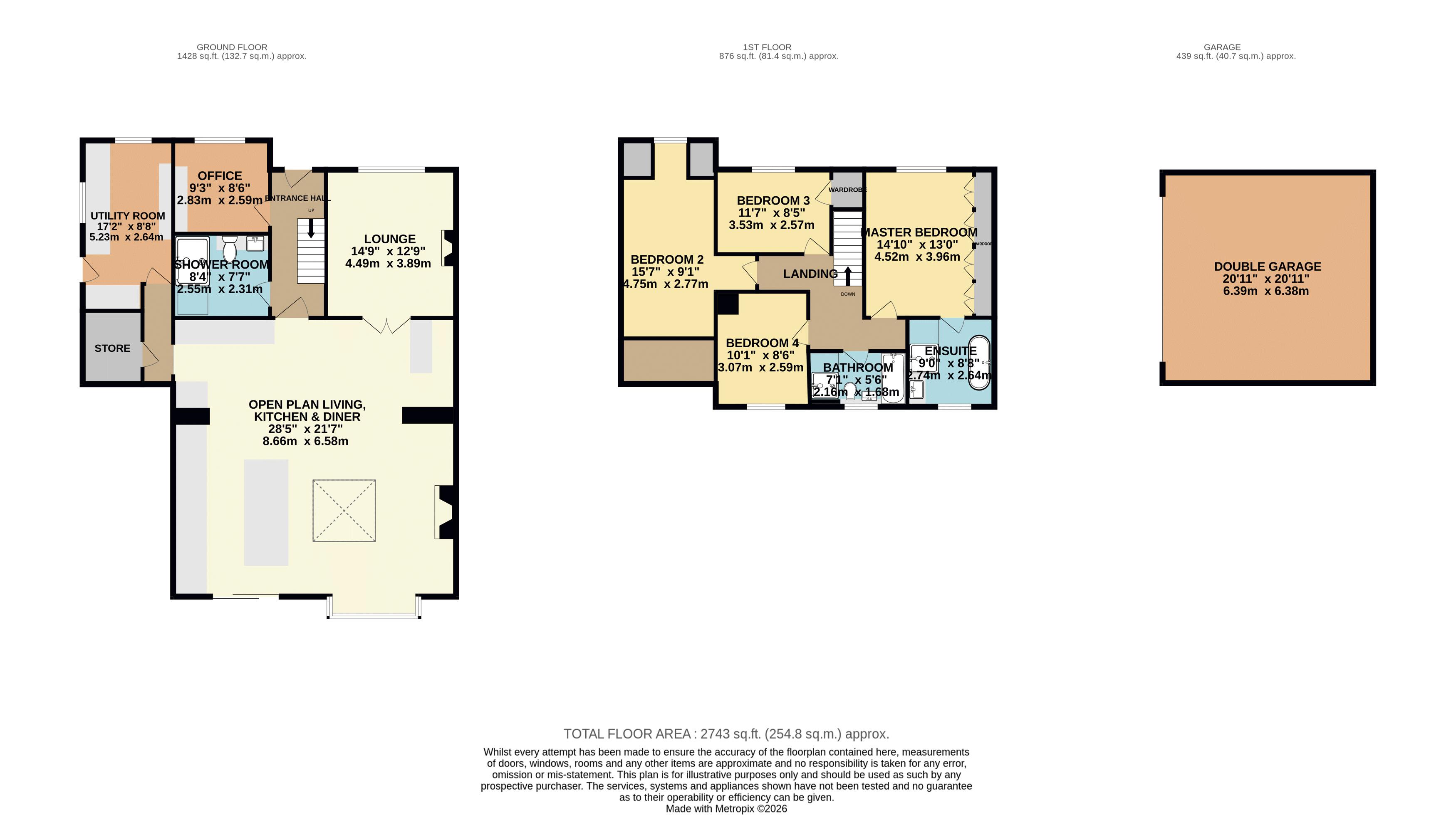 56, Lincoln Road, Lincoln floorplan