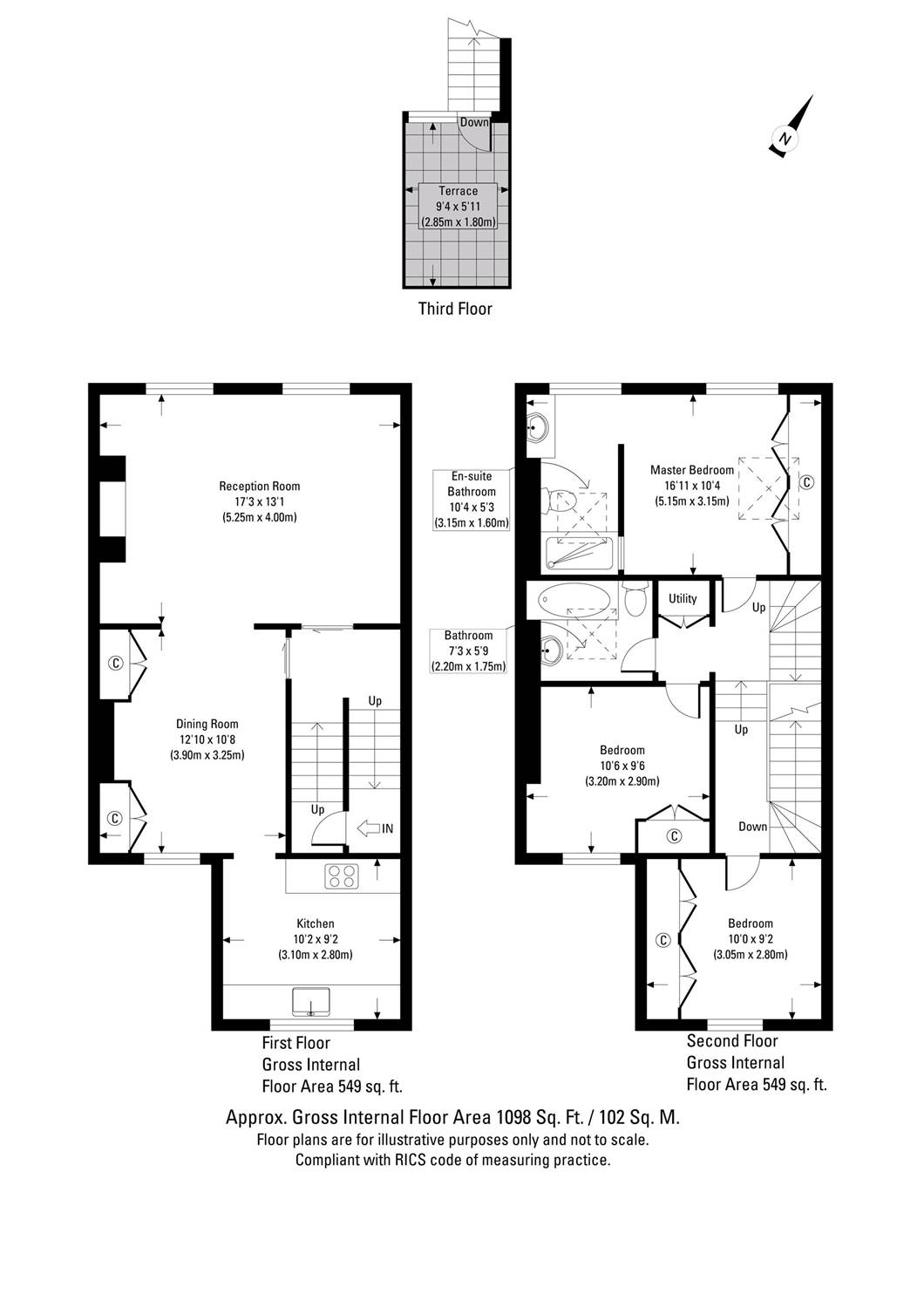 3 Bedrooms Flat to rent in Chesterton Road, London W10