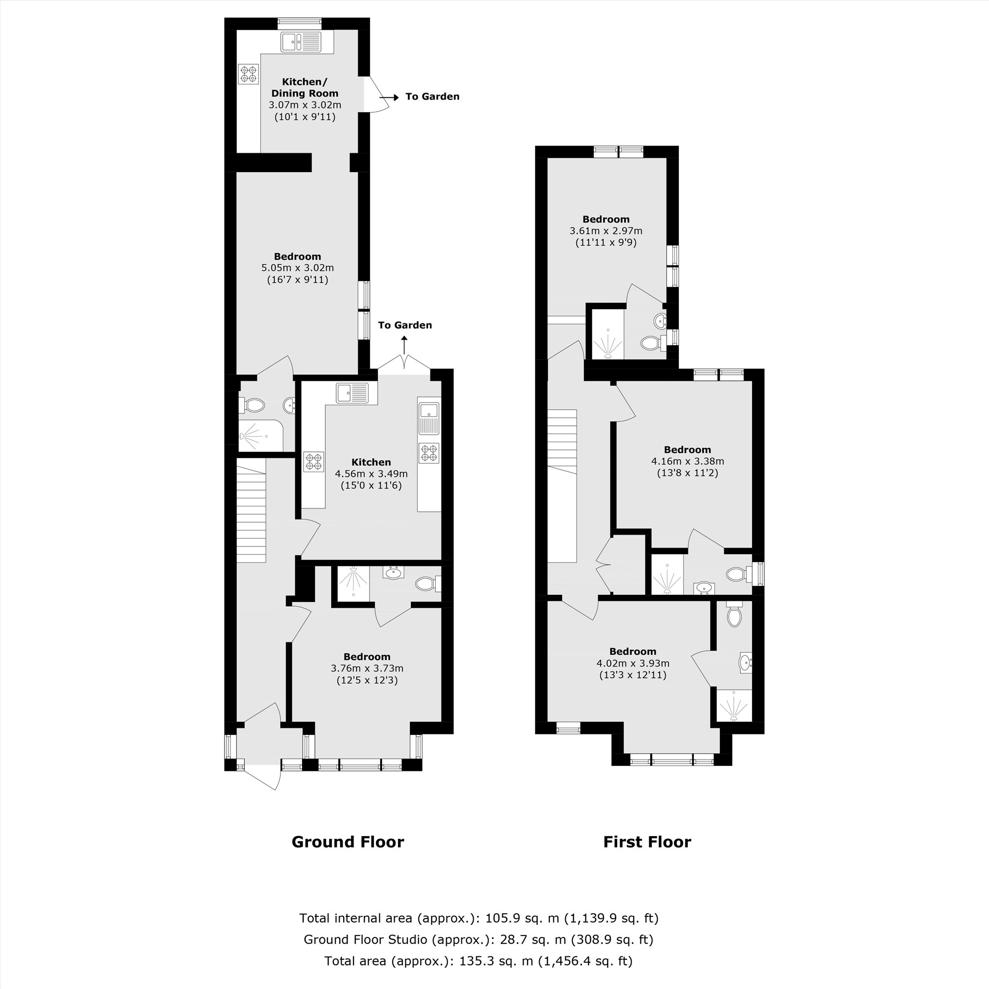 7, St. Kilda Road, London floorplan