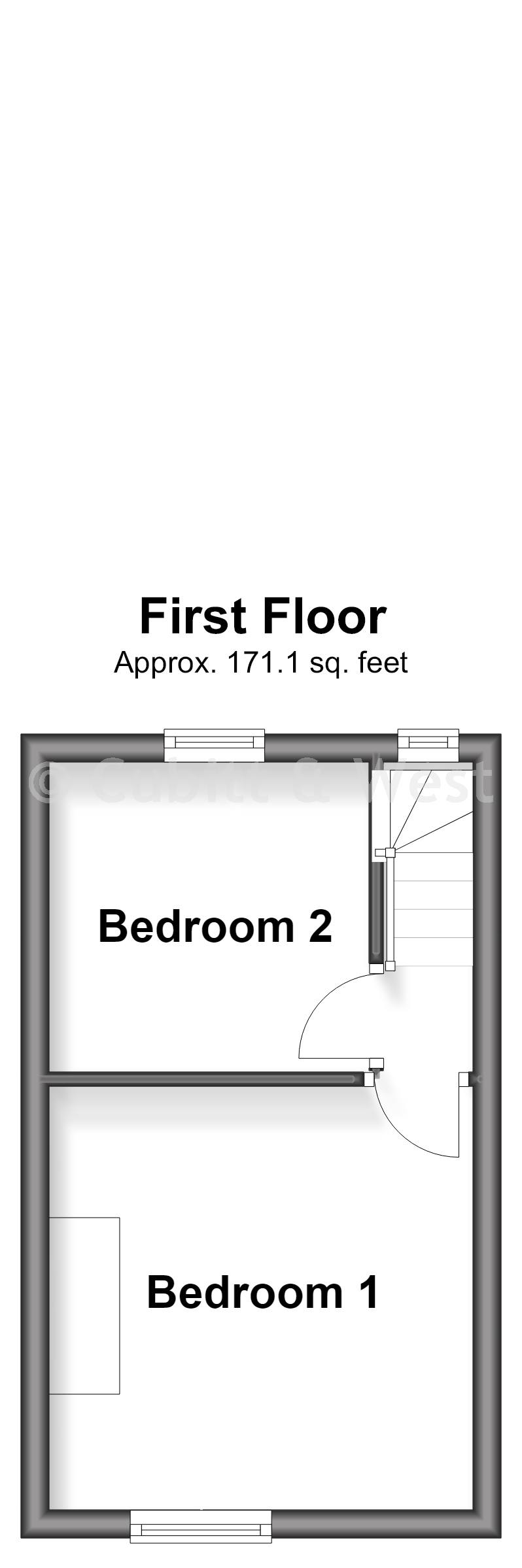 9, North Row, Uckfield floorplan