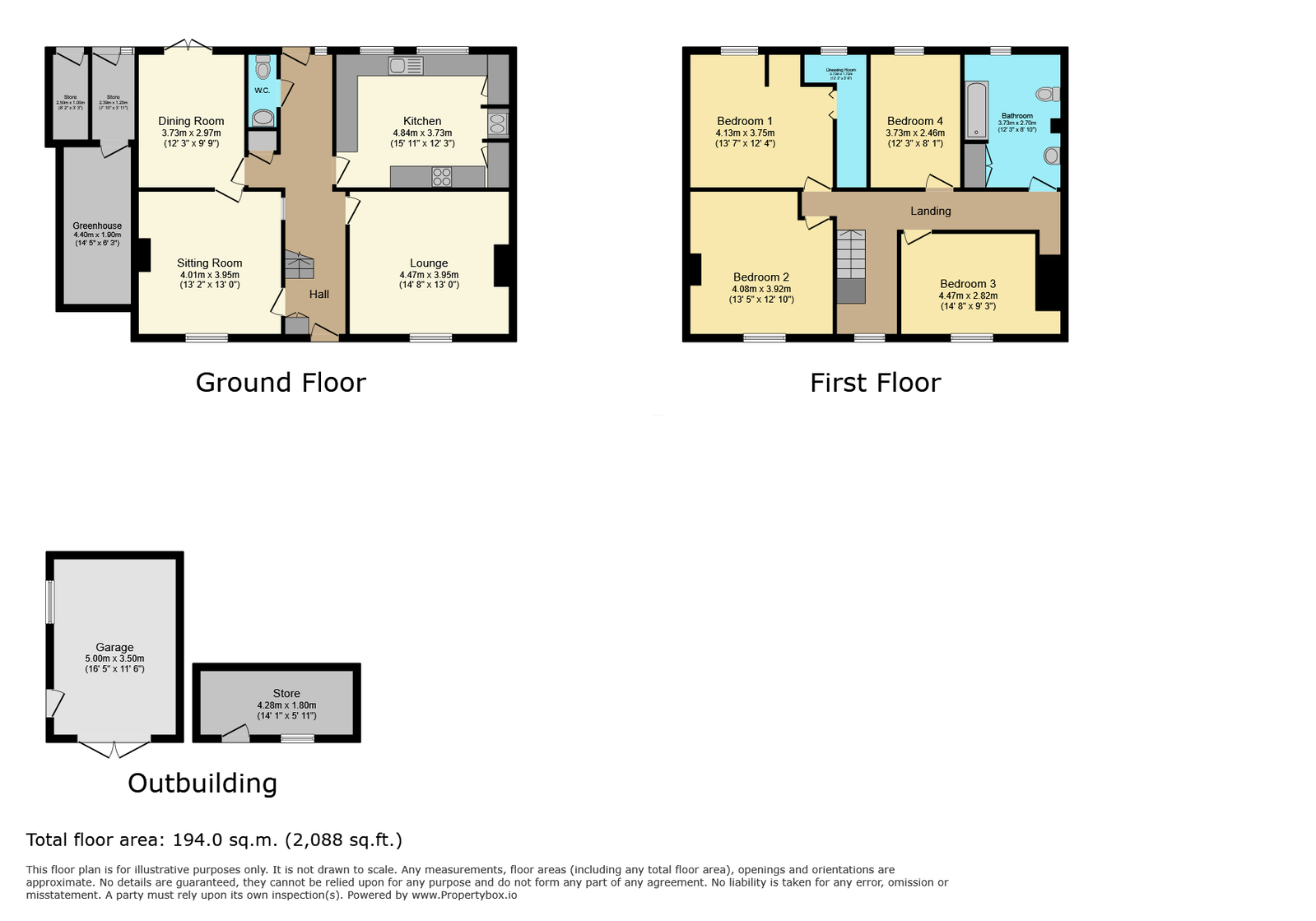 The White House, Doncaster Road, Selby floorplan