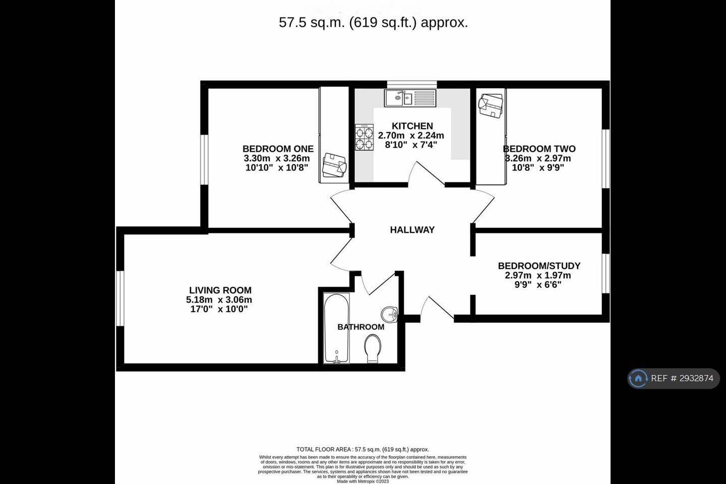 Foxwood, Penn Hill Avenue, Poole floorplan