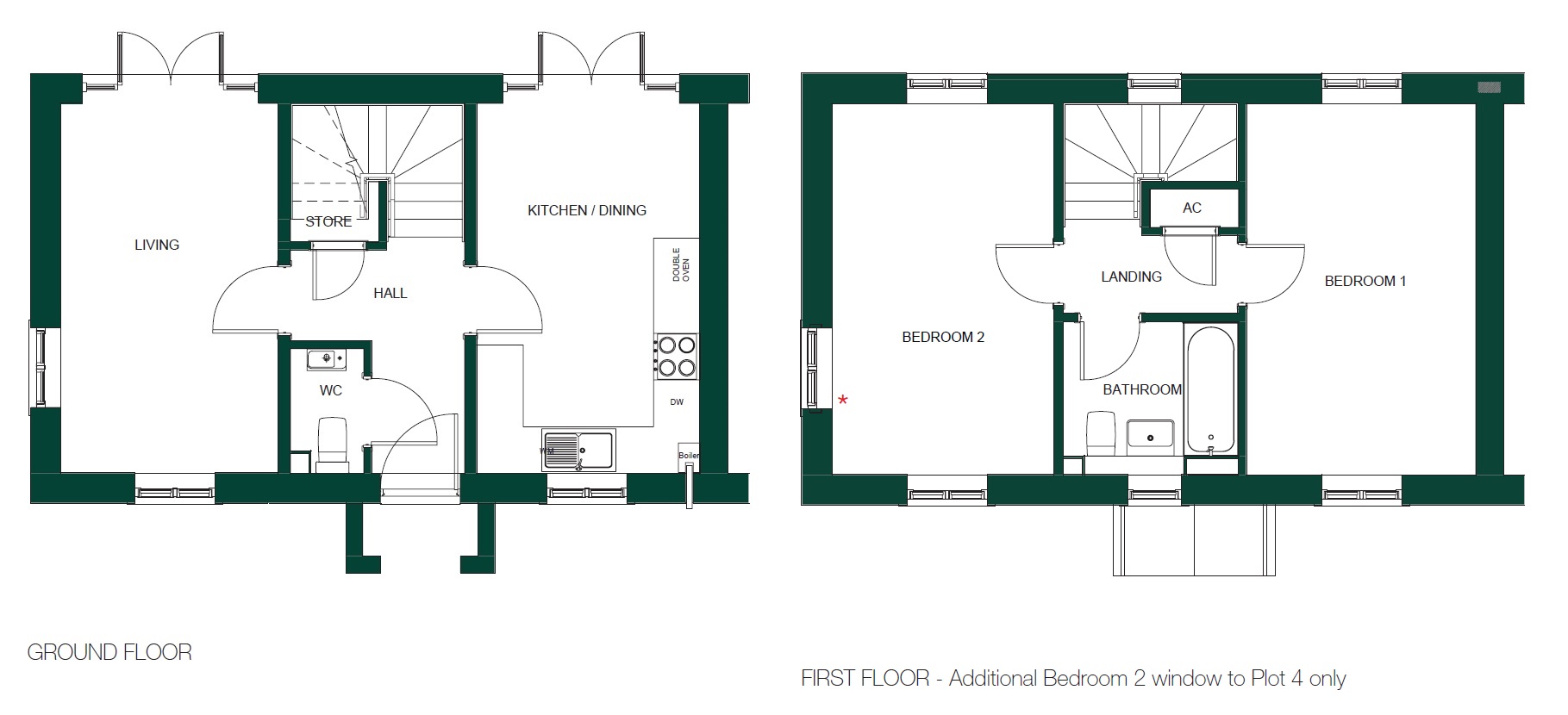 Plot Four, The Burford, Ampney Meadows, Cirencester floorplan