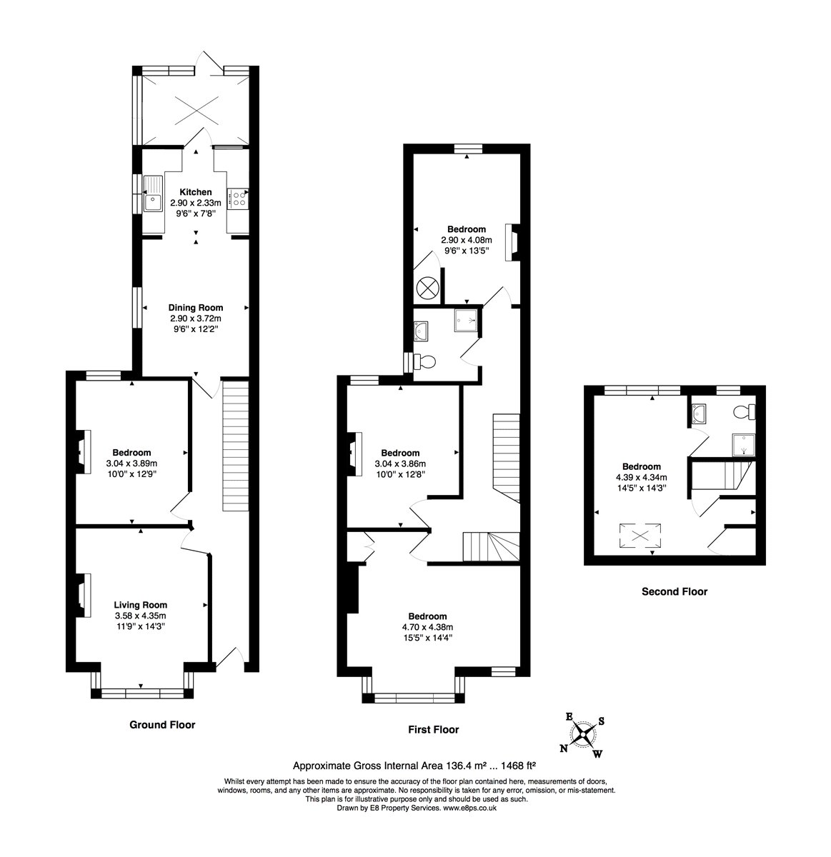 174, Divinity Road, Oxfordshire floorplan