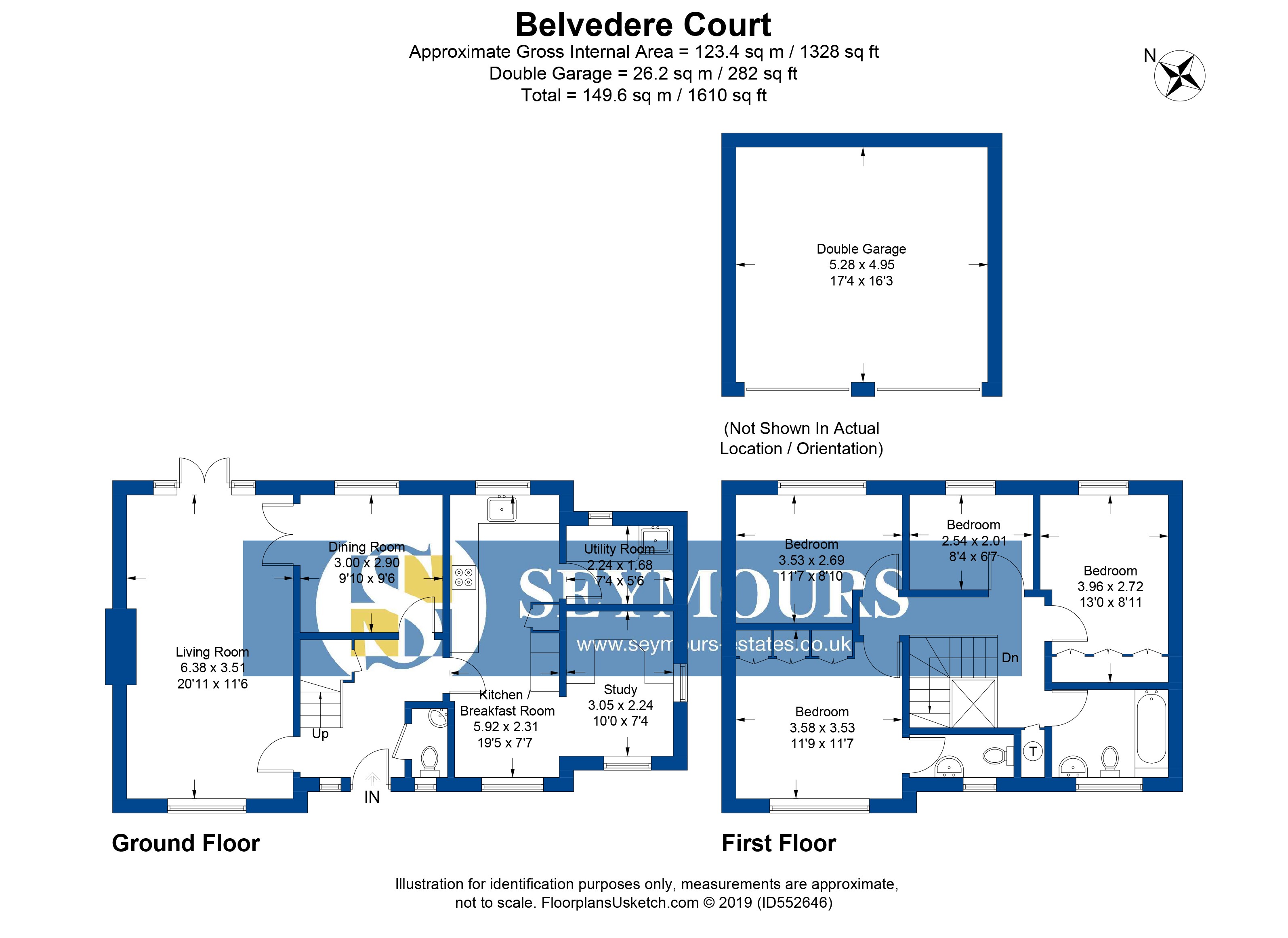 4 Bedrooms Detached house for sale in Belvedere Court, Blackwater GU17