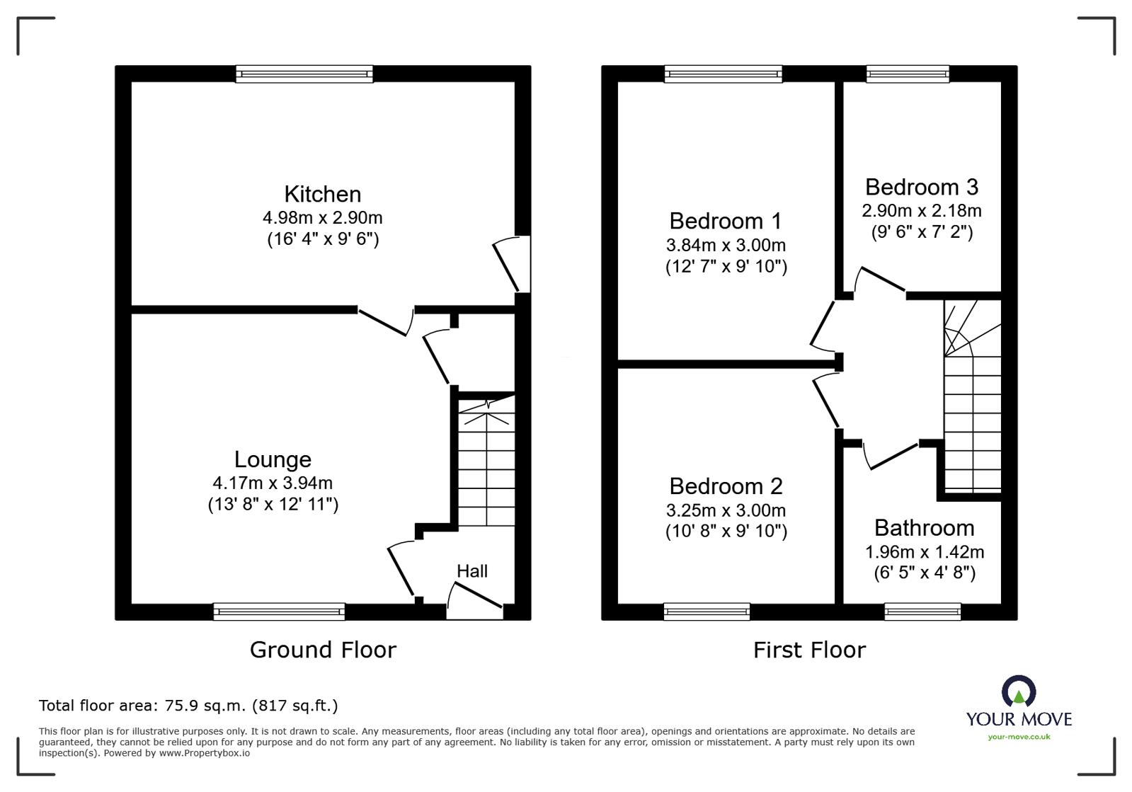 49, Sherwin Road, Staffordshire floorplan