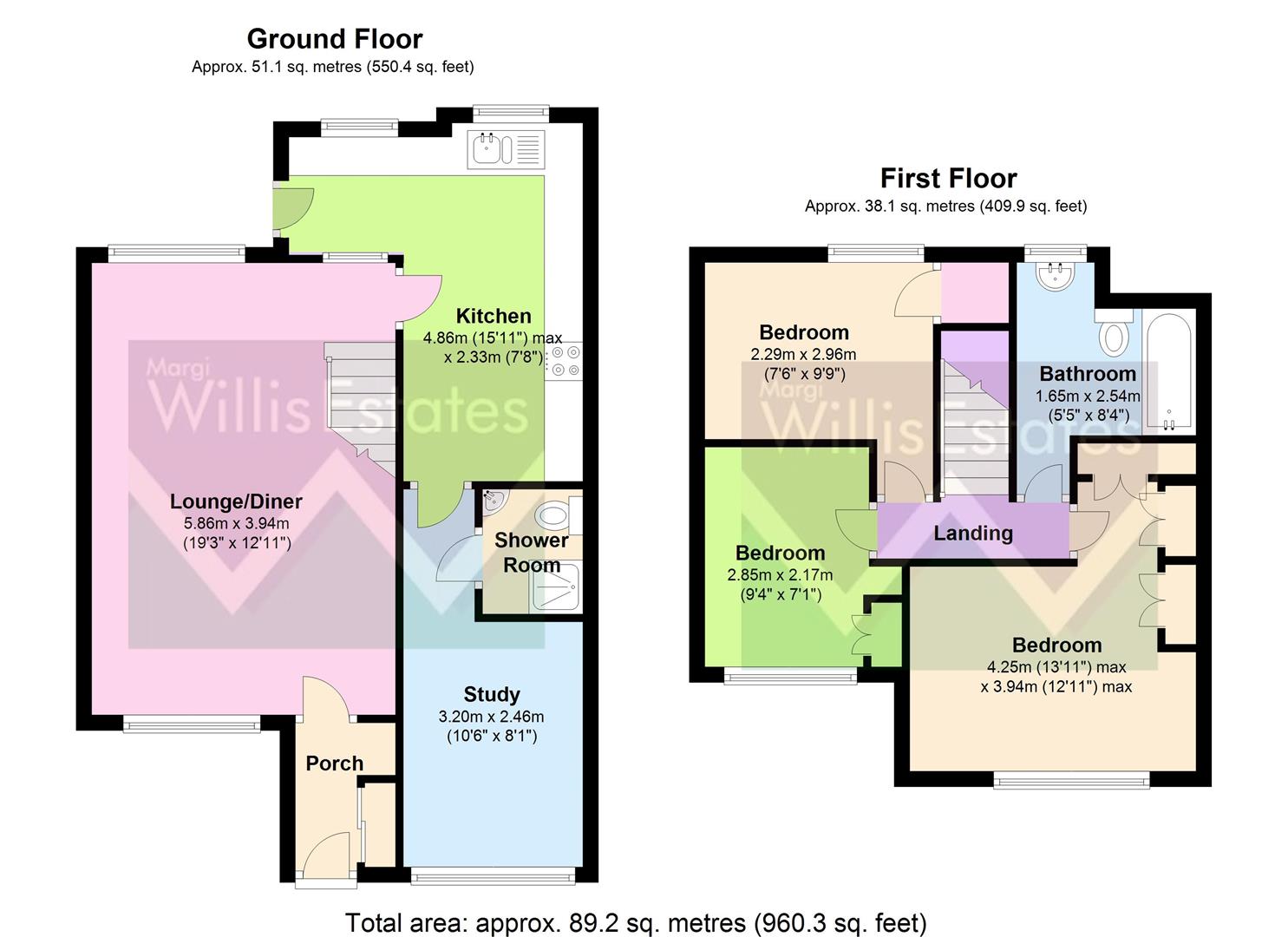 3 Bedrooms Semi-detached house to rent in Scargill Road, West Hallam, Ilkeston DE7