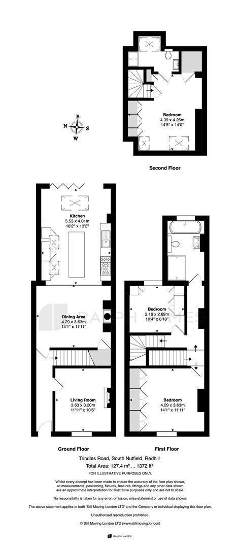 41, Trindles Road, Redhill floorplan