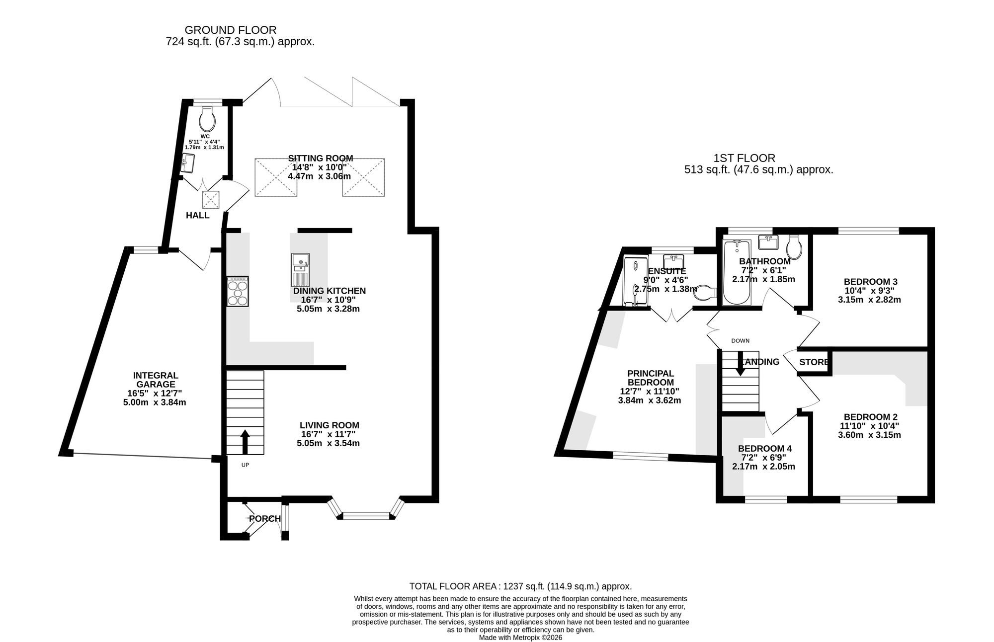 7 Heatherfield Court, Wilmslow floorplan
