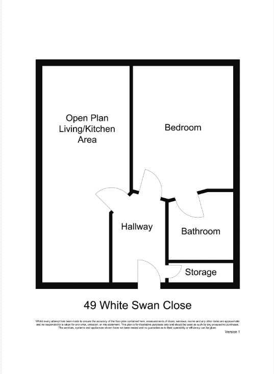 49, White Swan Close, Newcastle Upon Tyne floorplan