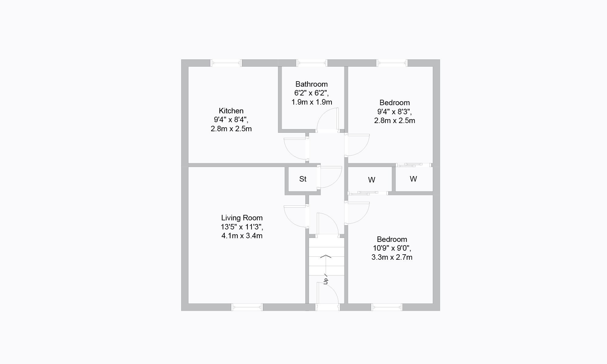 128, Mary Stevenson Drive, Clackmannanshire floorplan