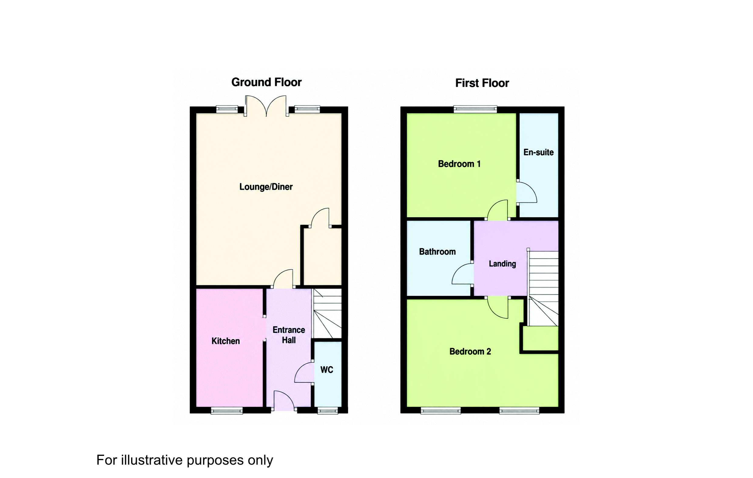 23, Yorkshire Grove, Walsall floorplan