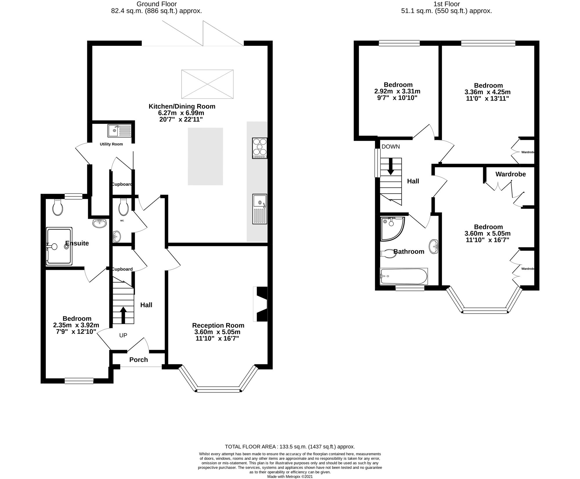 77 Craddocks Avenue, Ashtead floorplan