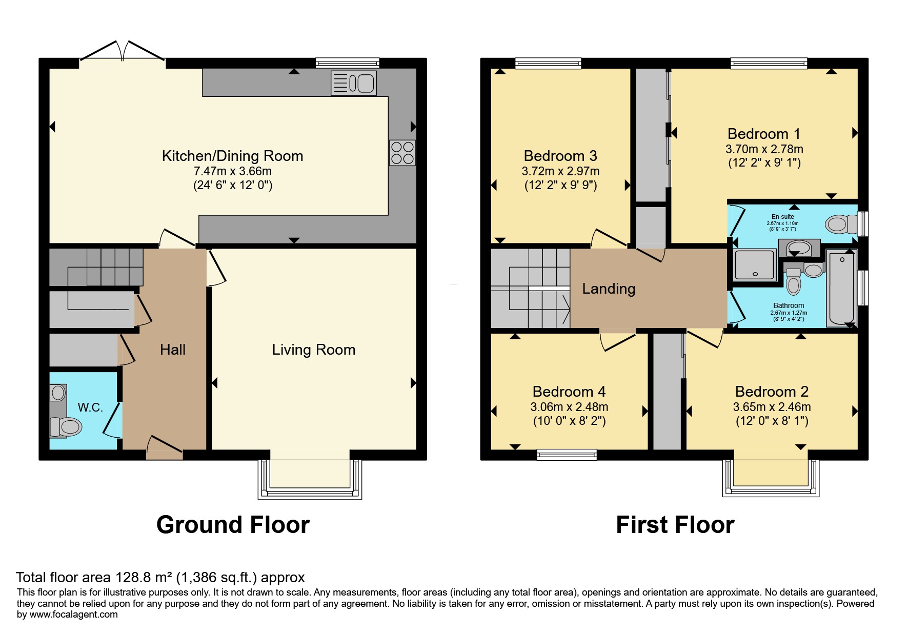 10, Mill Reef Close, Newmarket floorplan