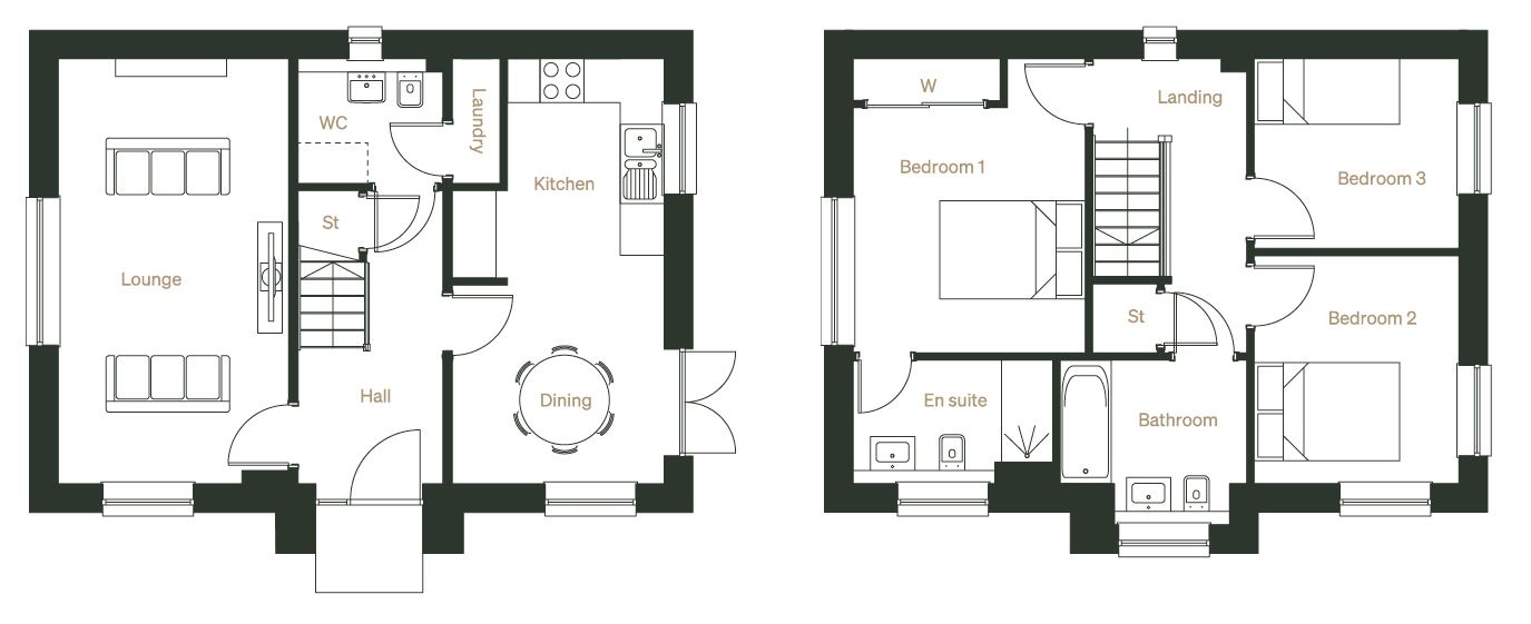 Plot 38 Milne, Bangour Village Estate, Dechmont floorplan