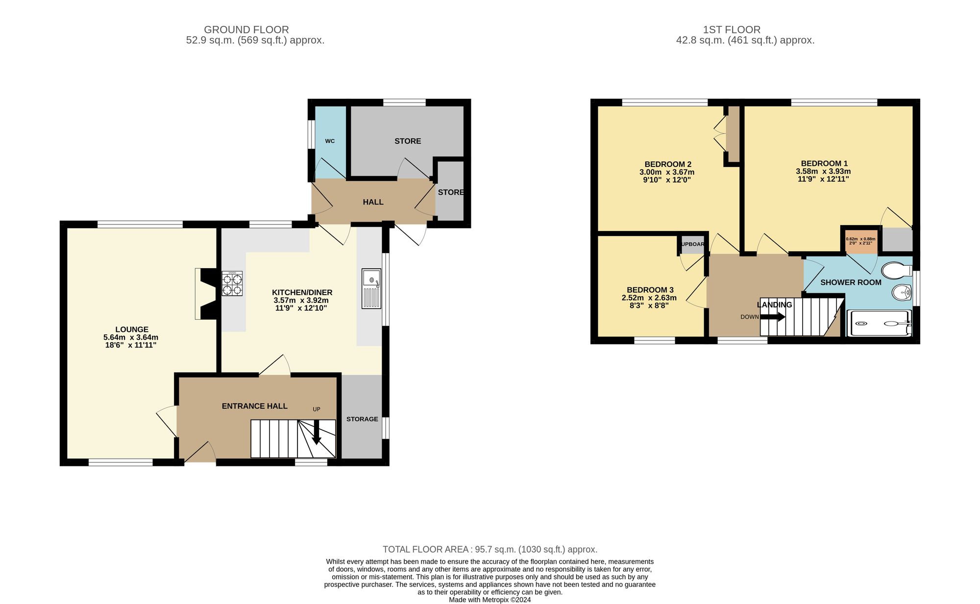 5 Clune Street, Chesterfield floorplan
