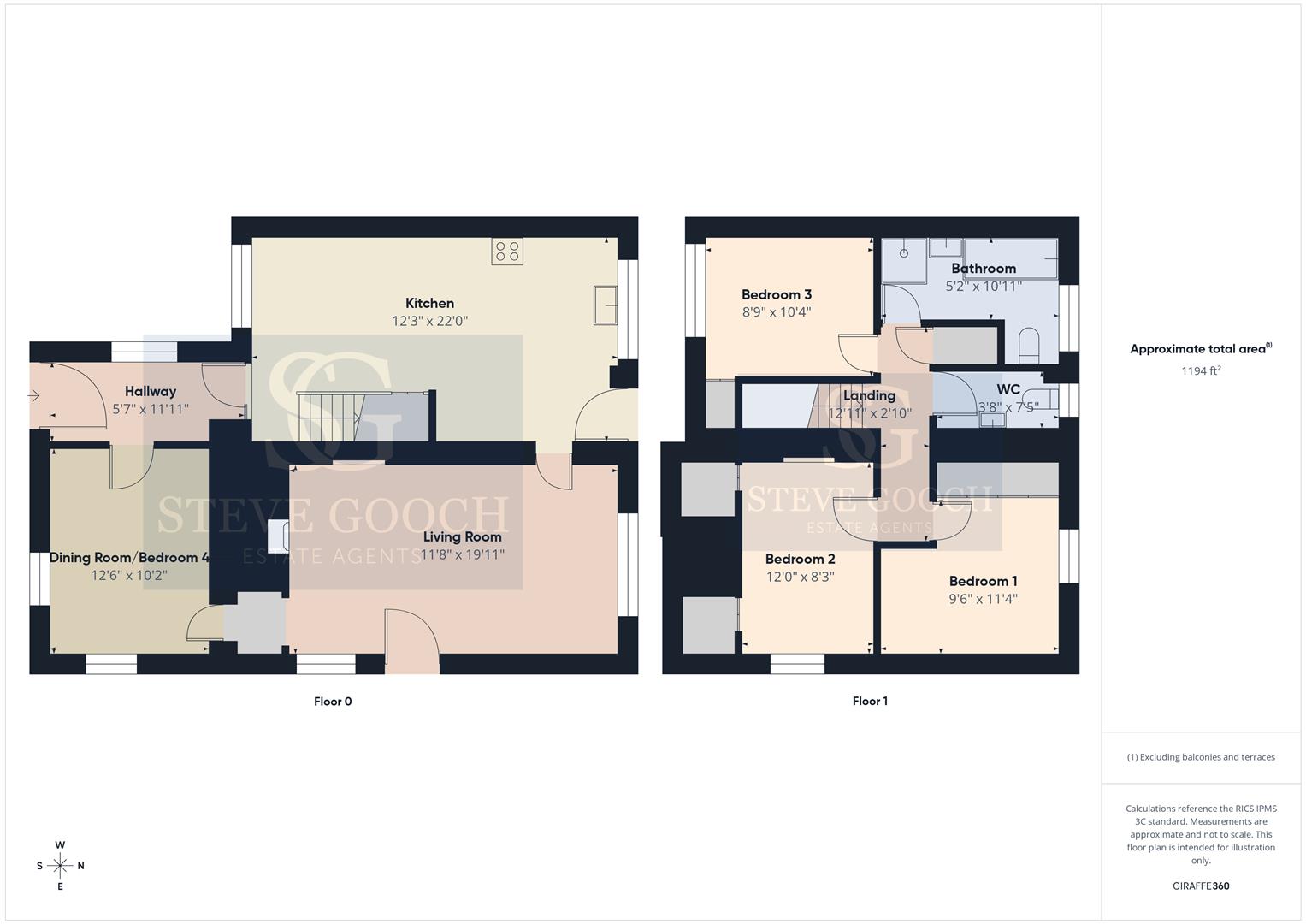 Holly Tree Cottage, Ross-On-Wye floorplan
