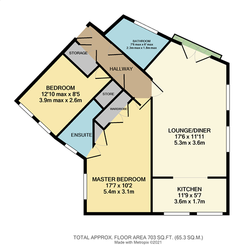 77, Dirac Road, Bristol floorplan