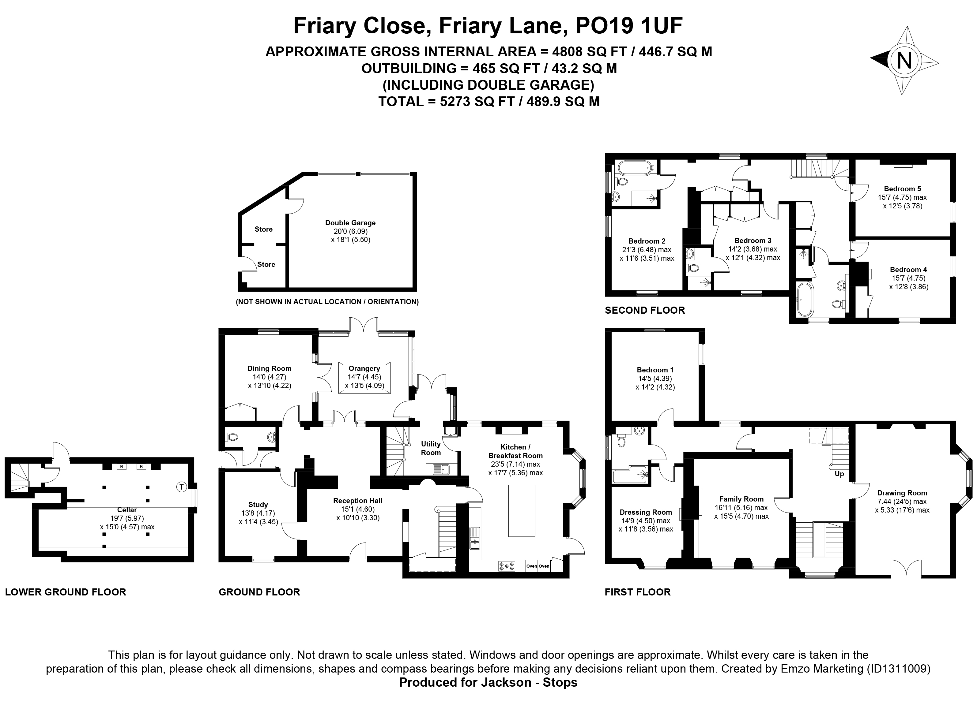 Friary Close,, Friary Lane, West Sussex floorplan
