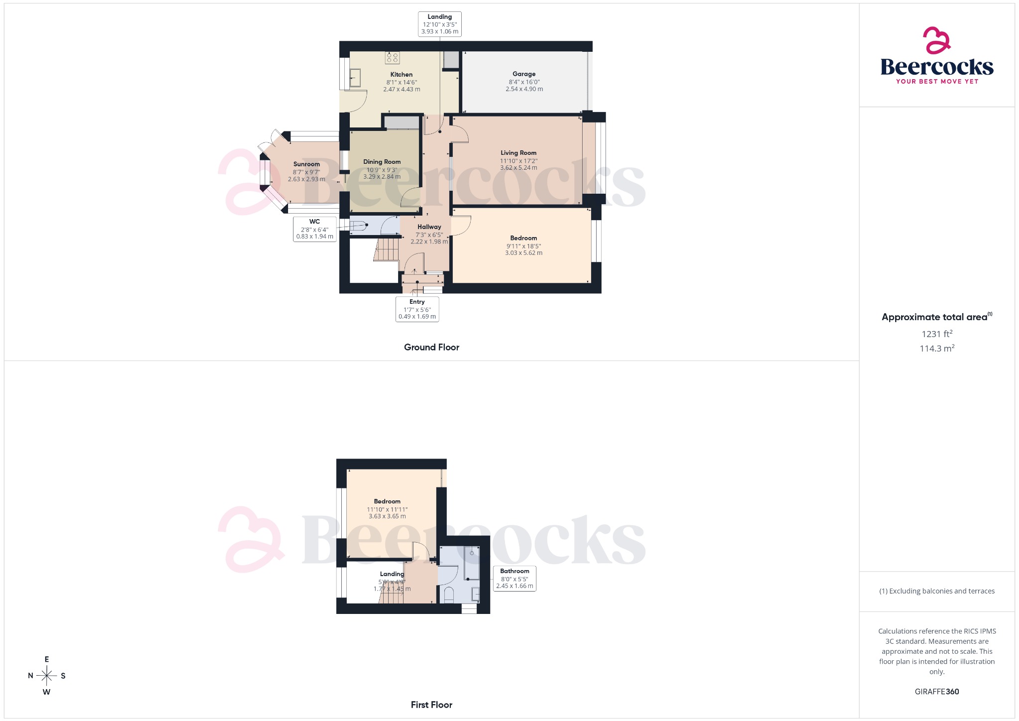 42 Ashgate Road, Willerby, East Riding of Yorkshire floorplan
