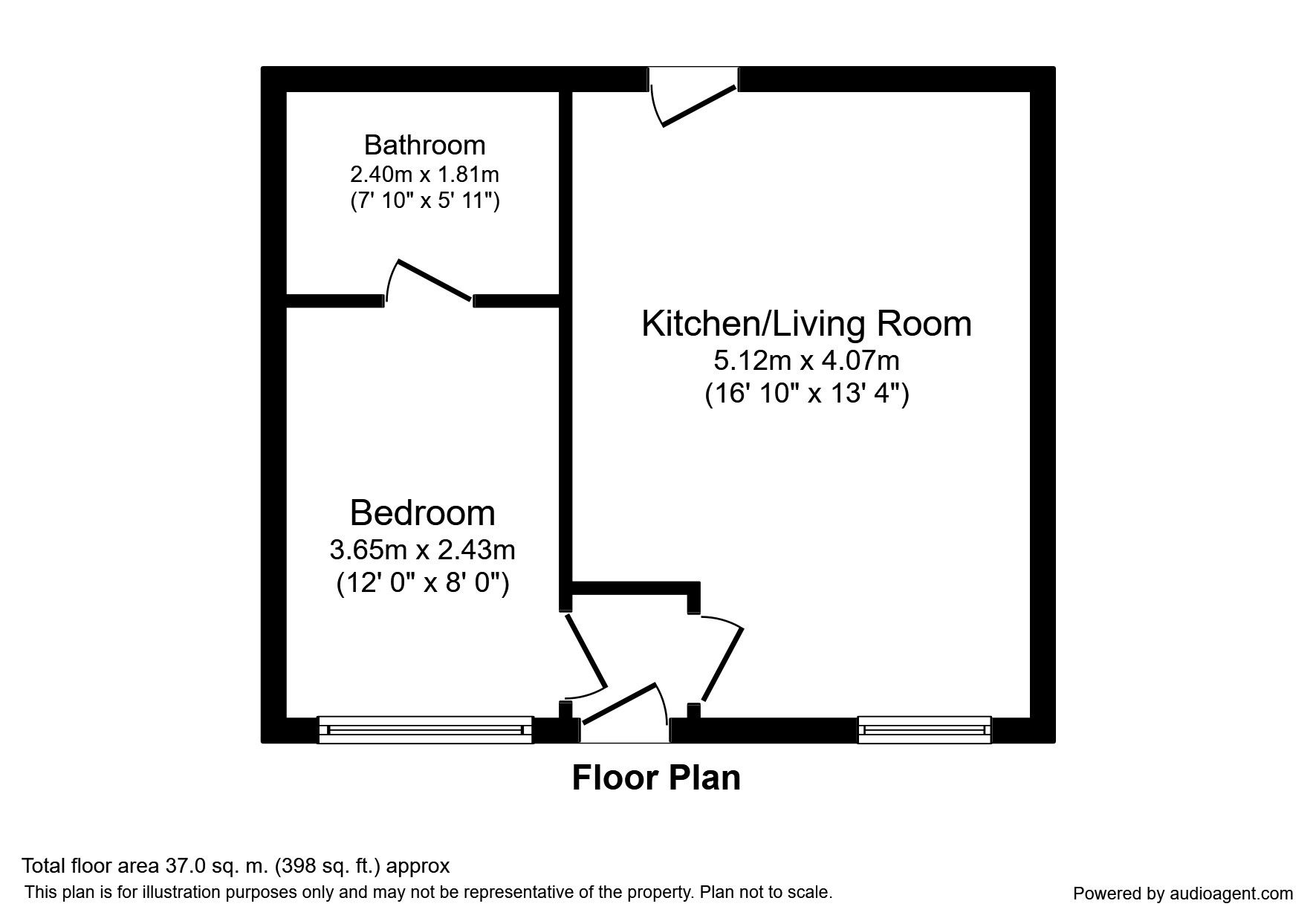 1 Bedrooms Flat to rent in Fanny Street, Keighley BD21