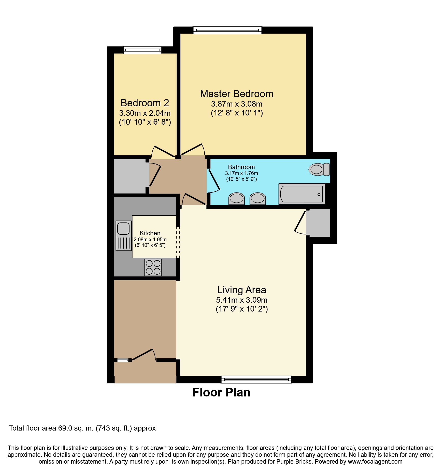 2 Bedrooms Maisonette for sale in Hyde Heath Court, Crawley RH10