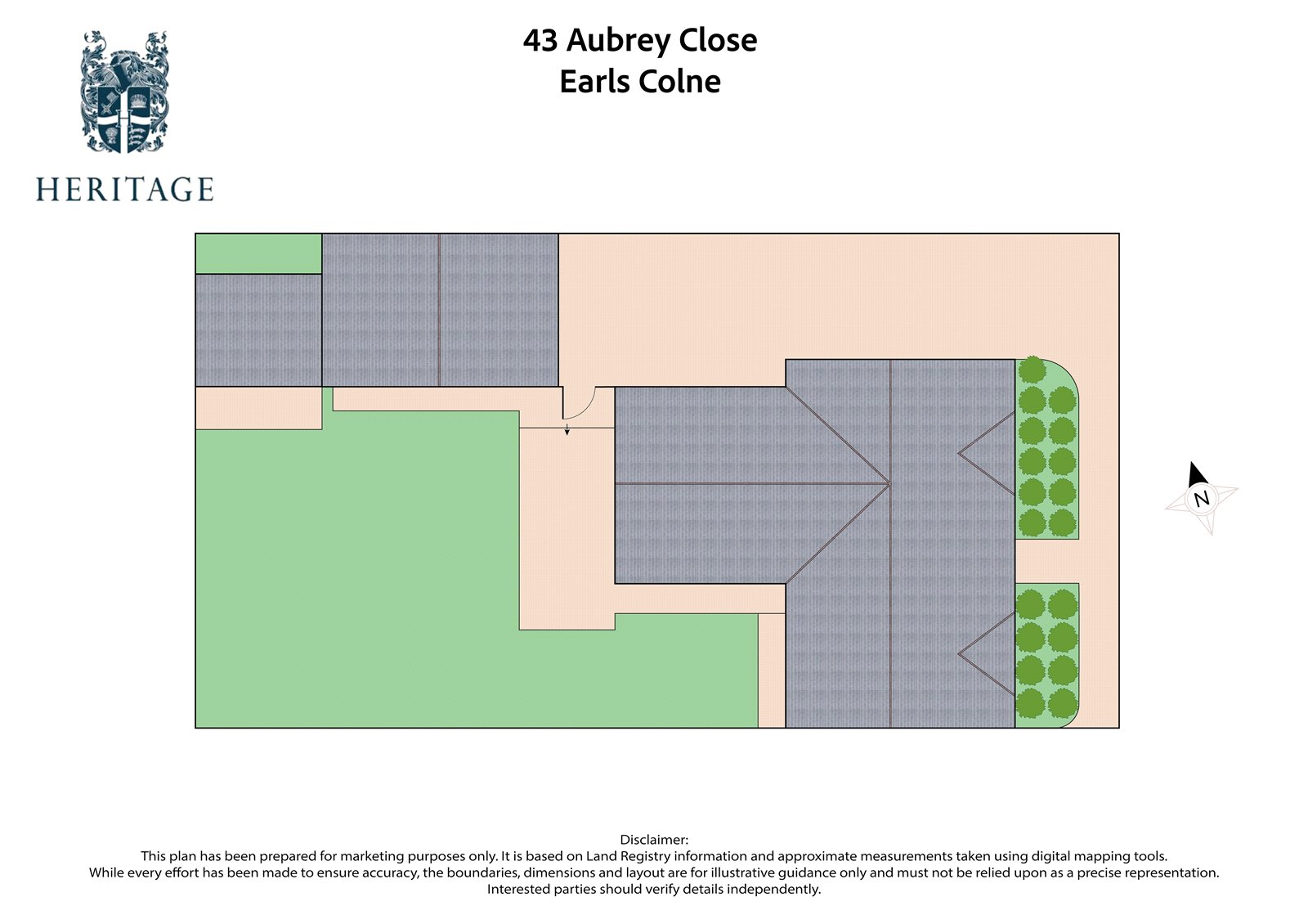 43, Aubrey Close, Colchester floorplan