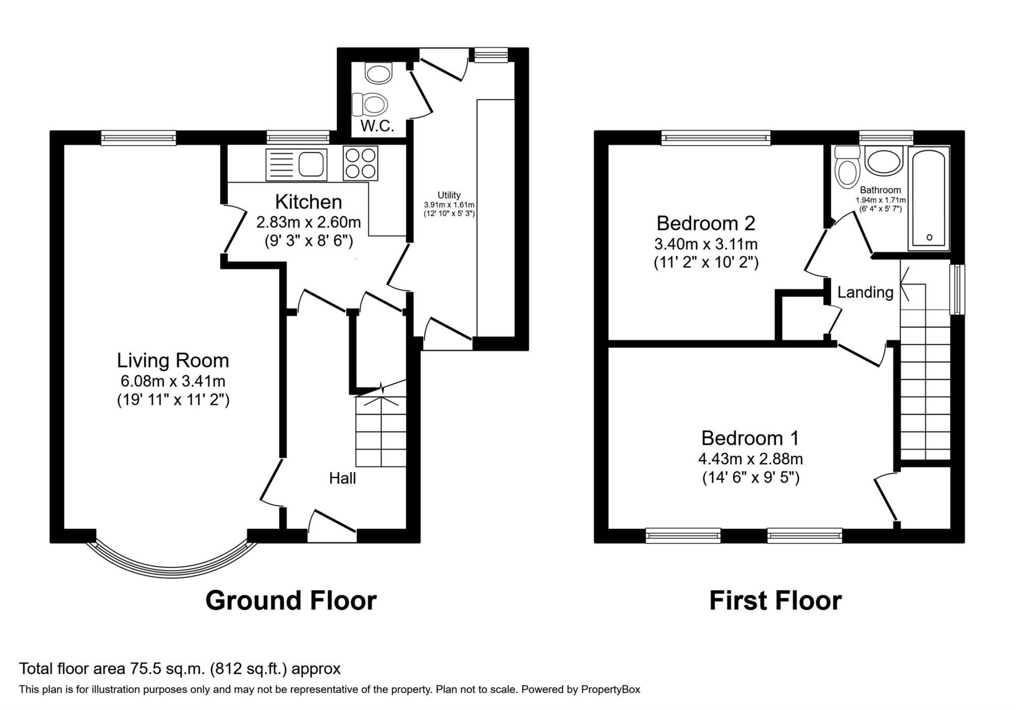 4 Warwick Avenue, Newcastle floorplan