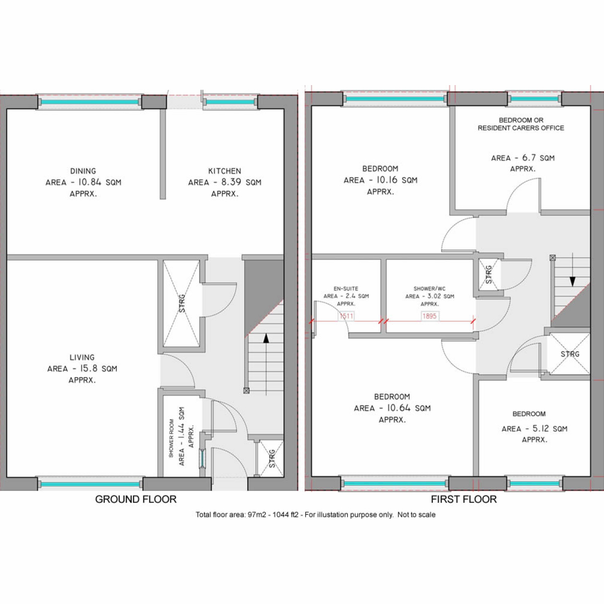 43, Inskip Road, Dagenham floorplan