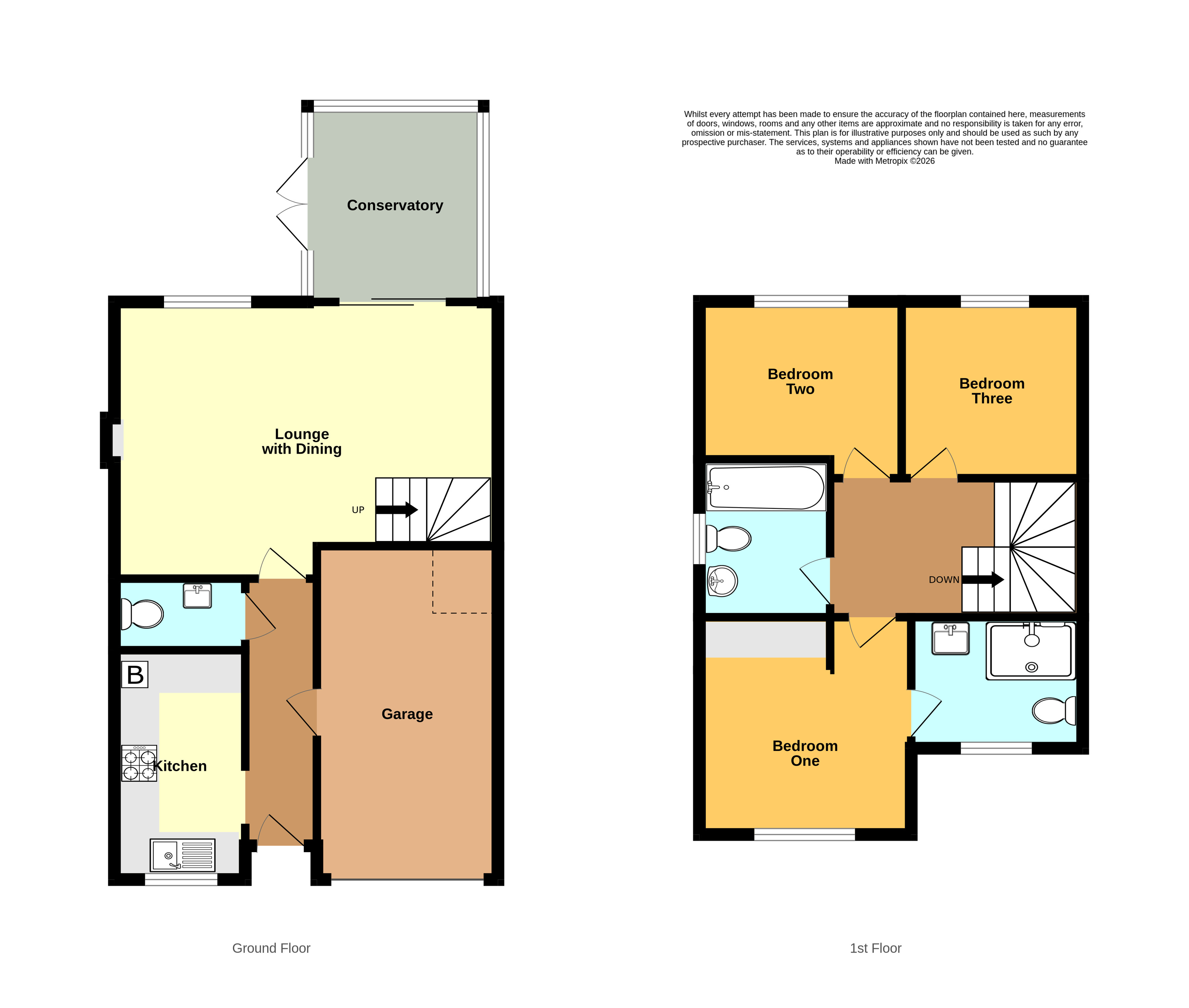 Braemar Road, Cannock floorplan