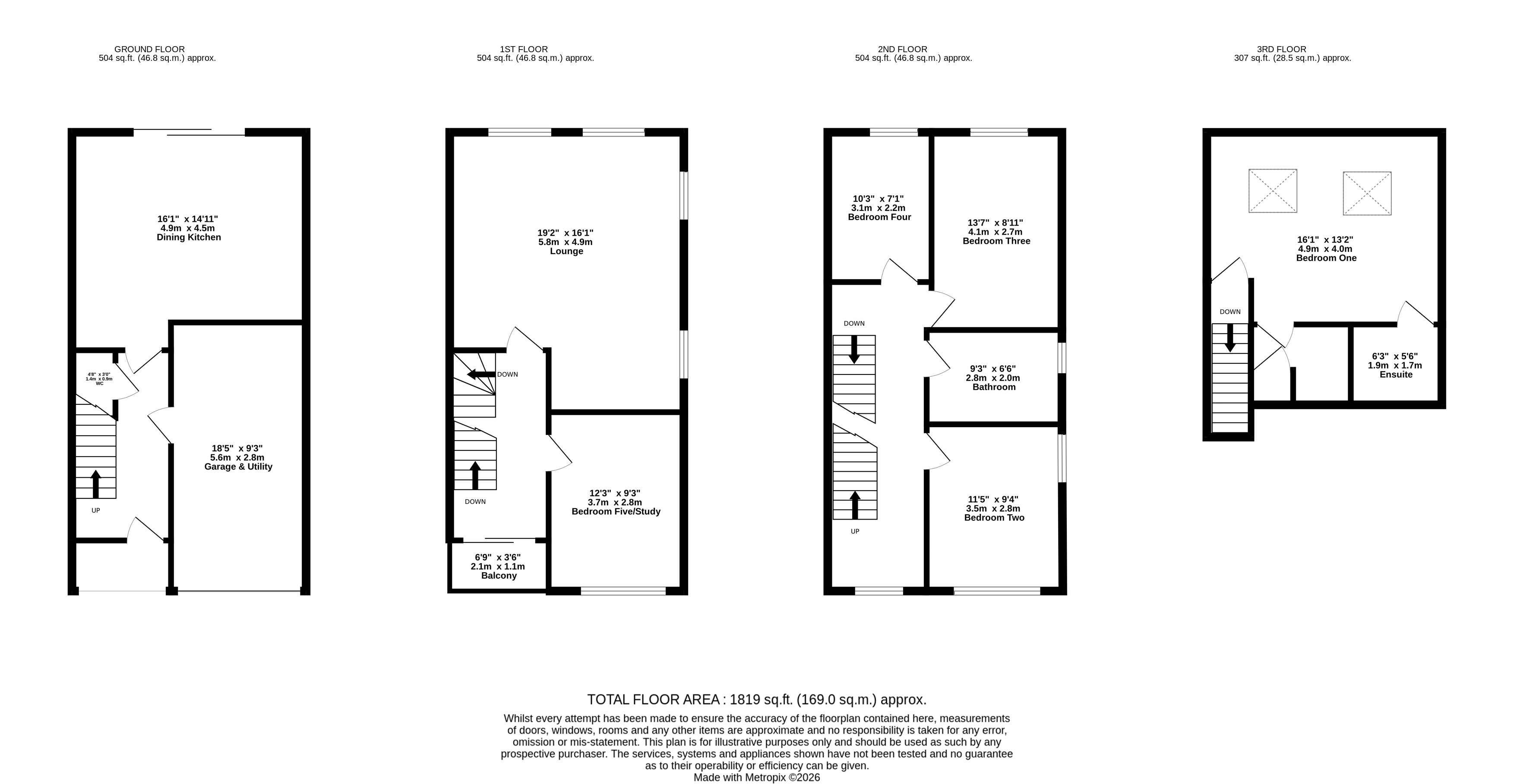 35, Lower Mill Lane, Holmfirth floorplan