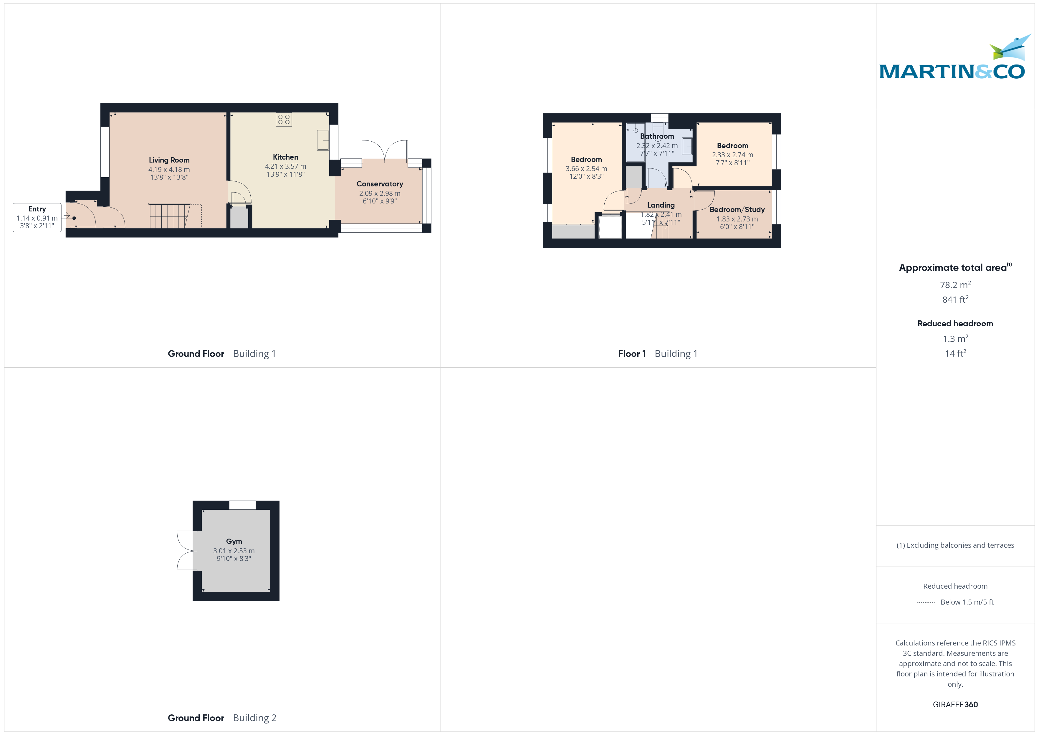 18, The Oaks, Horsham floorplan