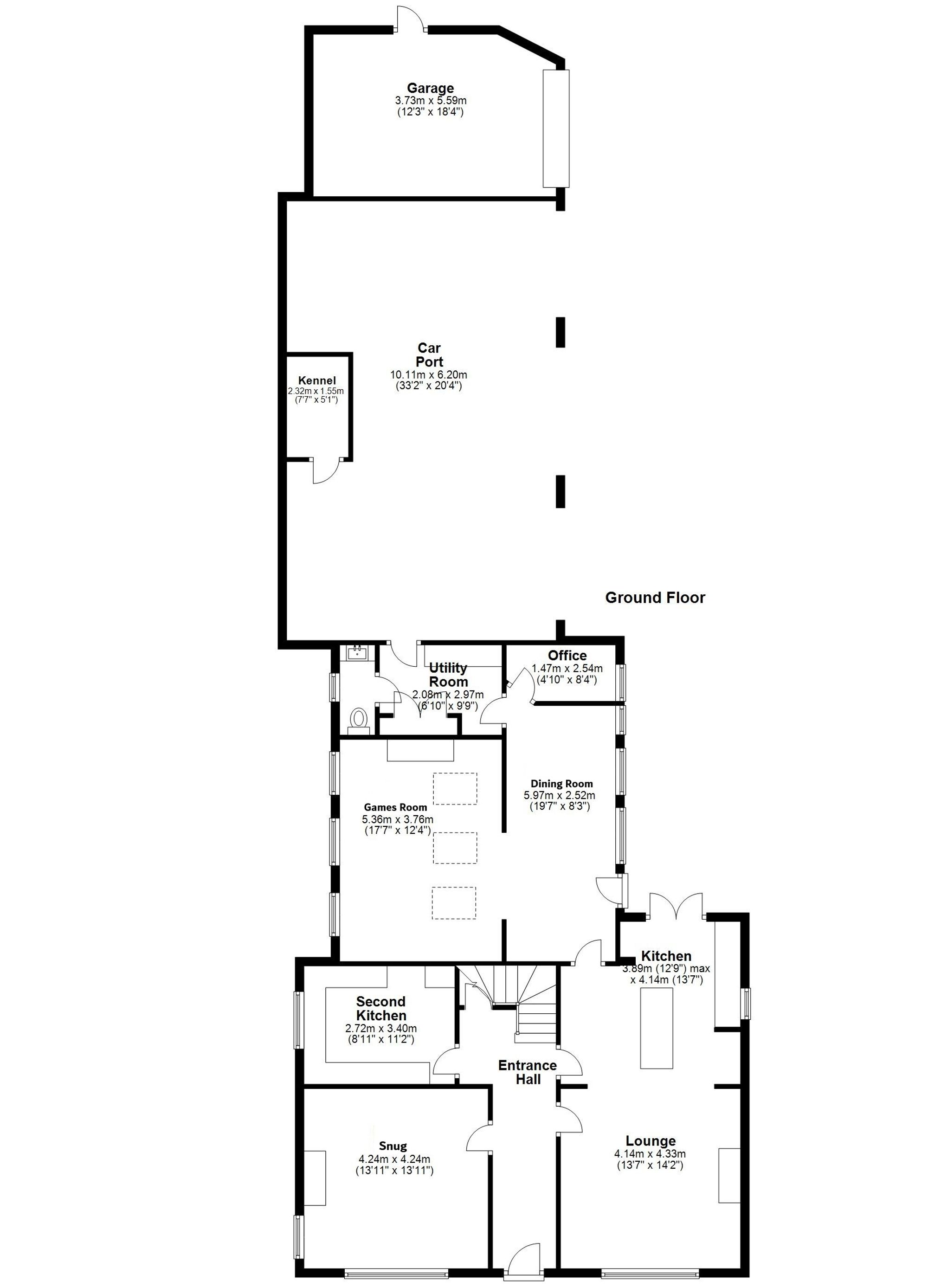 West View House Main Road, Louth floorplan