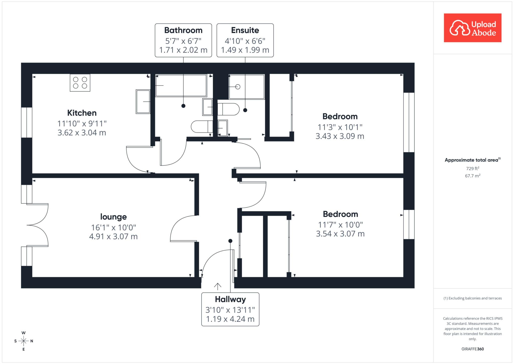 26, Derby Gate, Bellshill floorplan