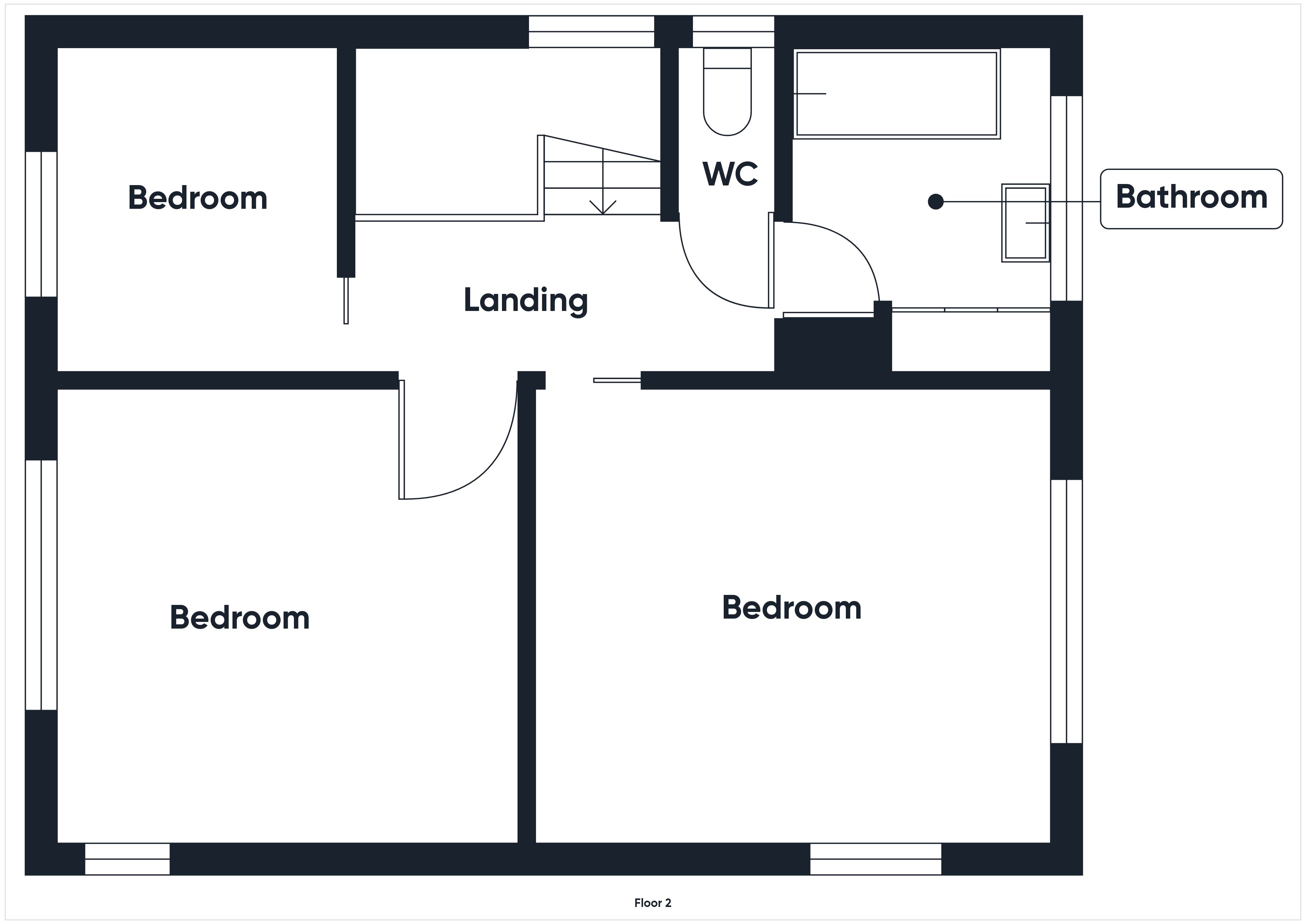 38, Eastfield Road, Herefordshire floorplan