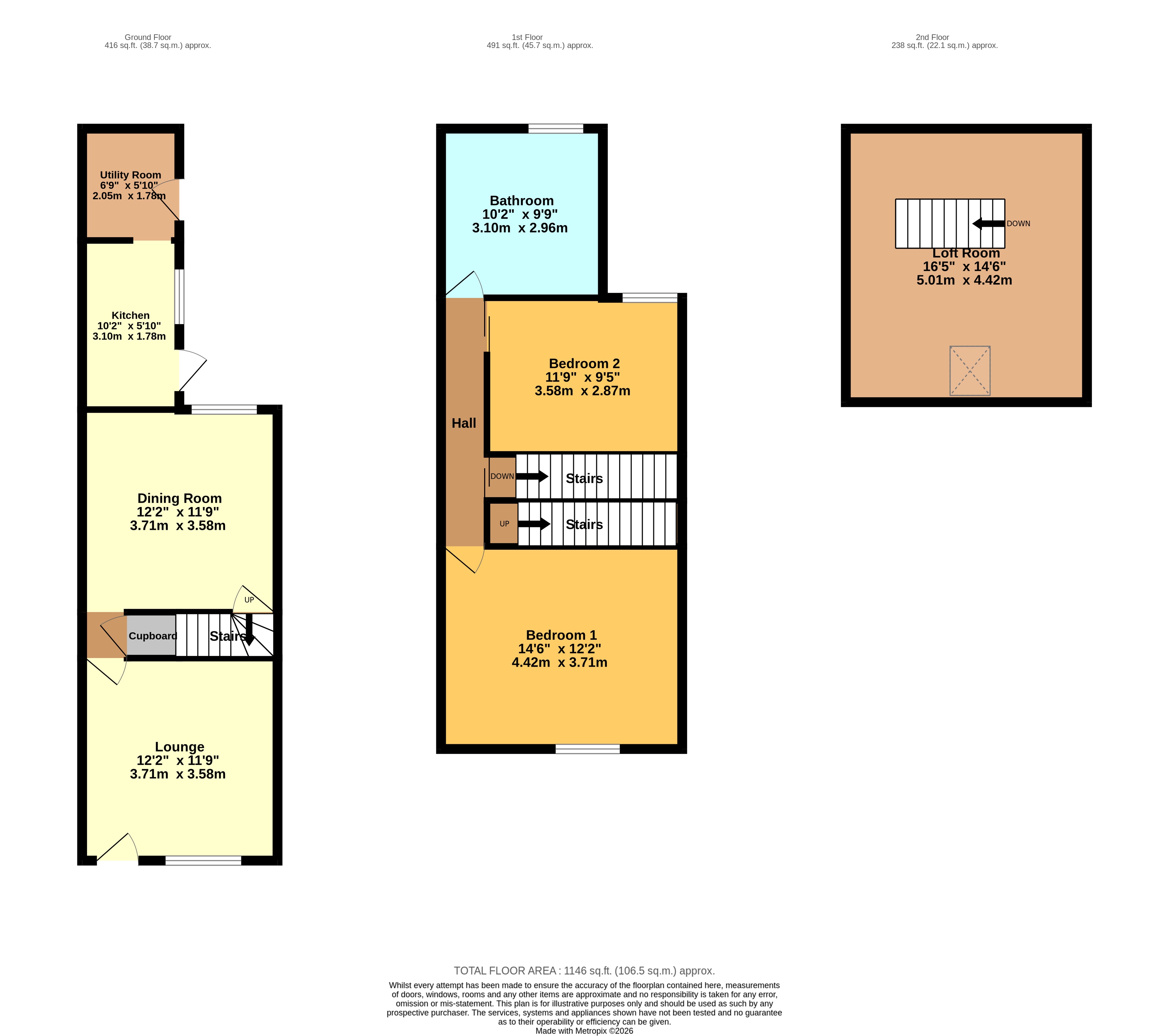 21, New Street, Wolverhampton floorplan