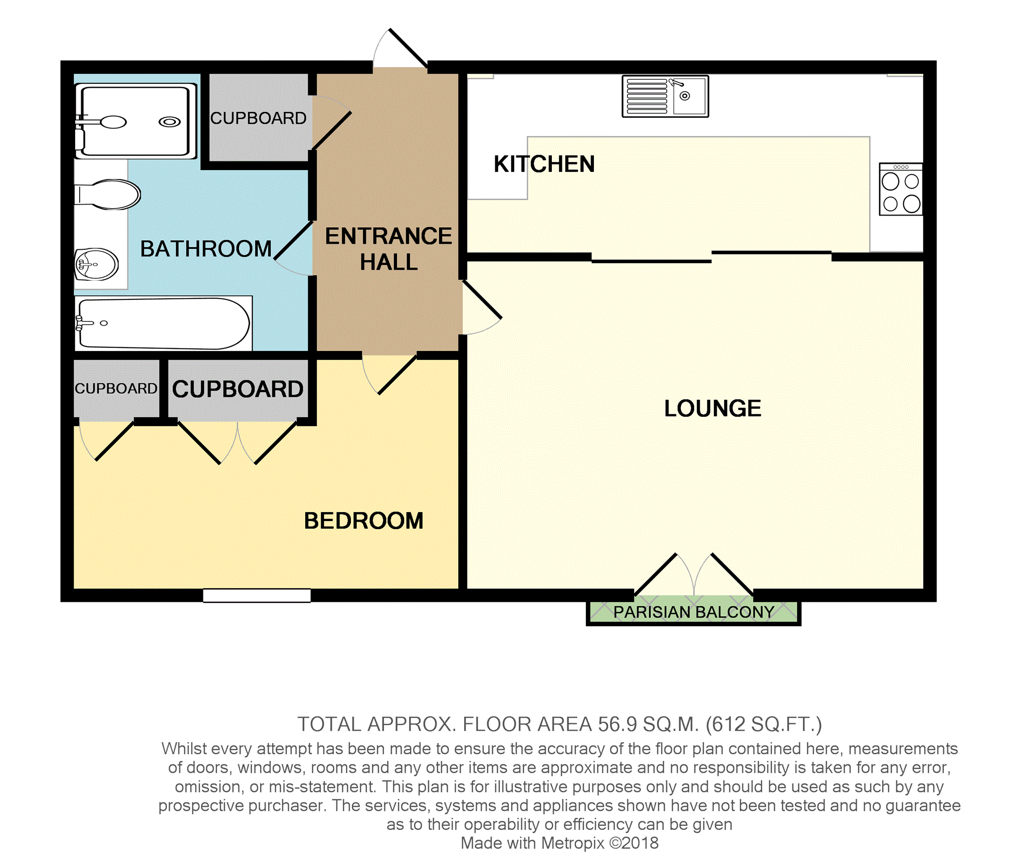 1 Bedrooms Flat for sale in 210 Prospecthill Circus, Glasgow G42