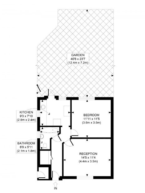 57, Leonard Avenue Swanscombe, Kent floorplan
