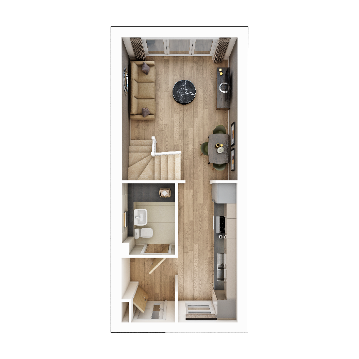 Plot 50, Evesham floorplan