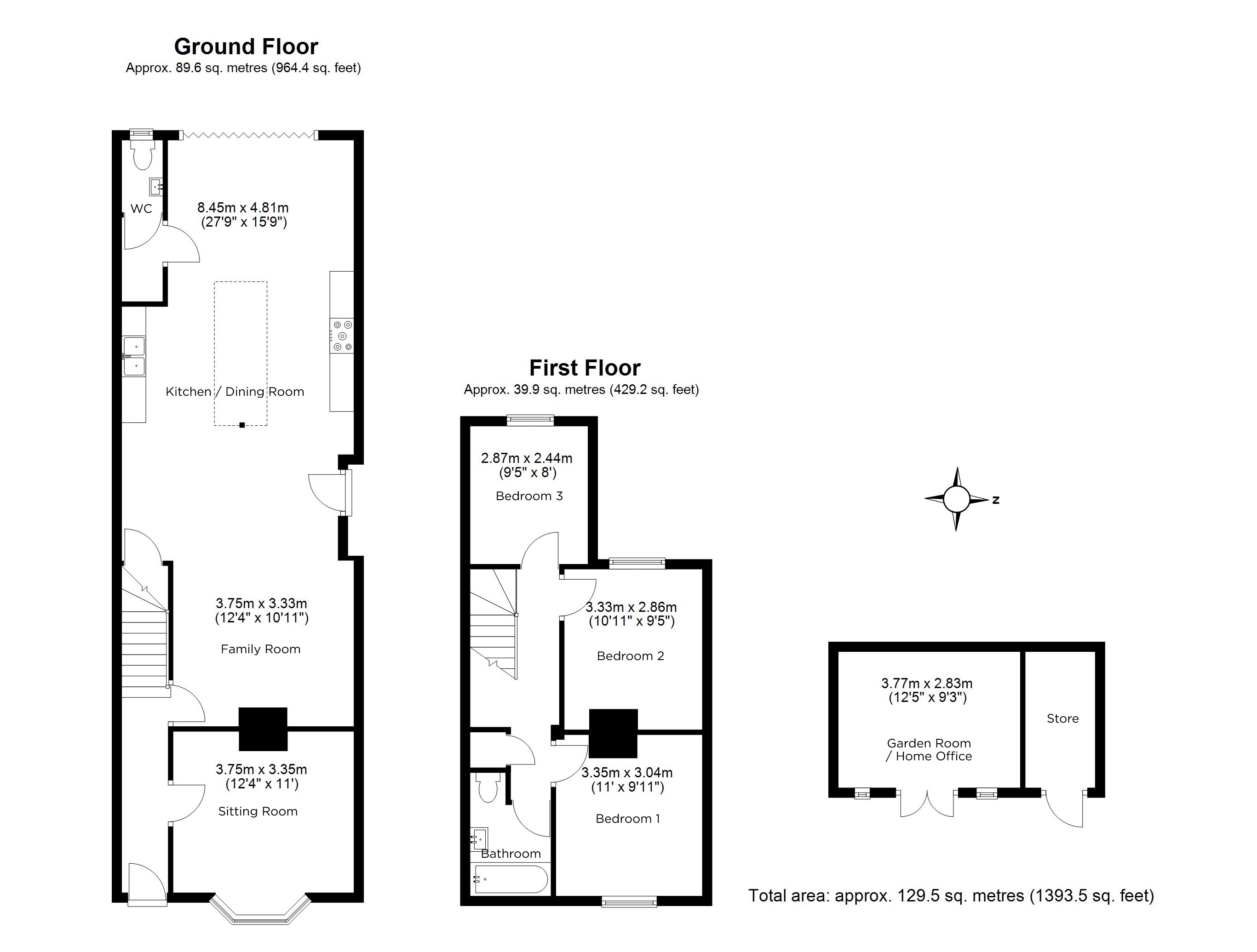 92, Pondcroft Road, Hertfordshire floorplan