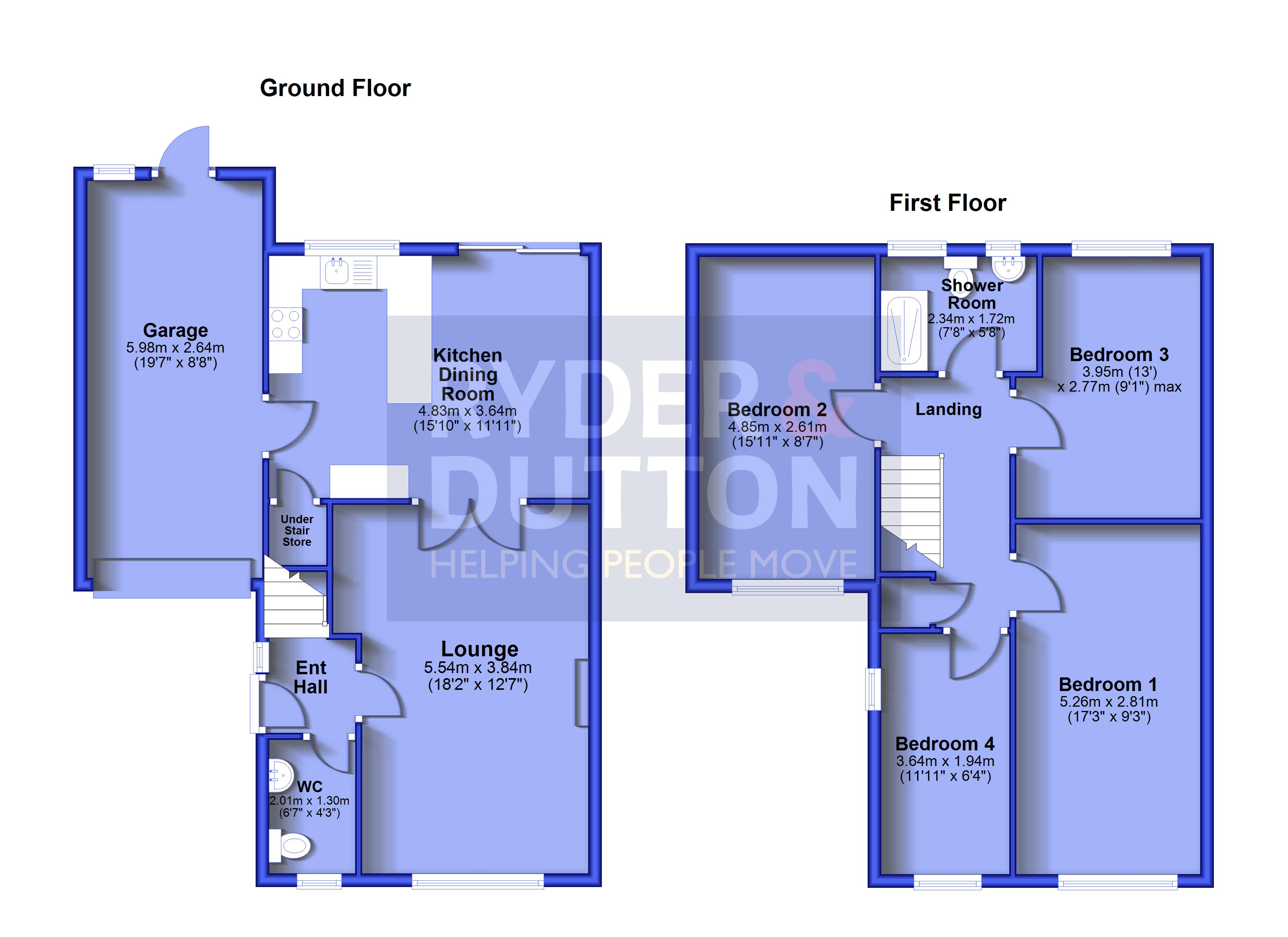 Fernhill Crescent, Stacksteads, Rossendale, OL13 floorplan