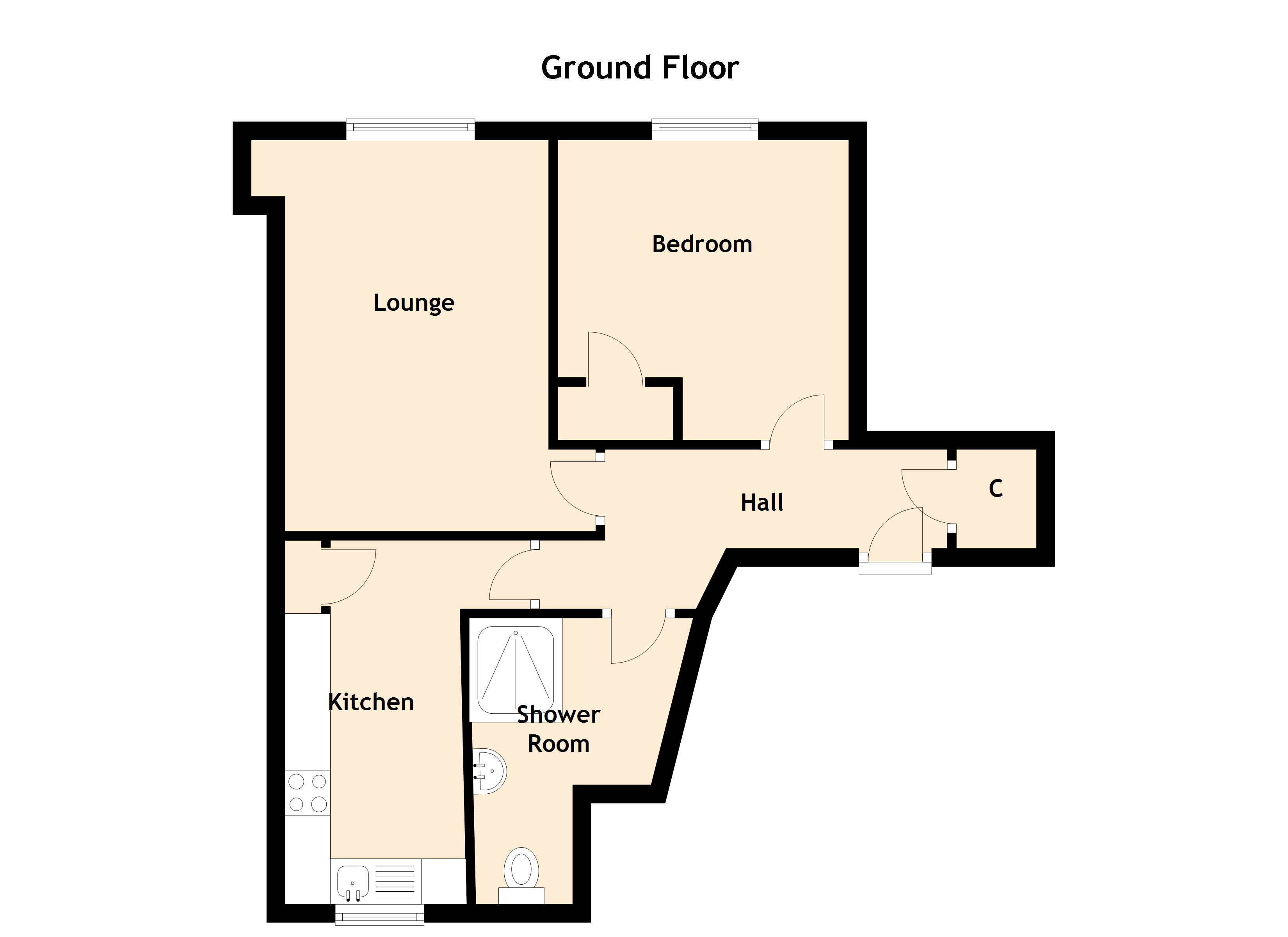 1 Bedrooms Flat for sale in Hawkhill, Dundee, Angus DD2