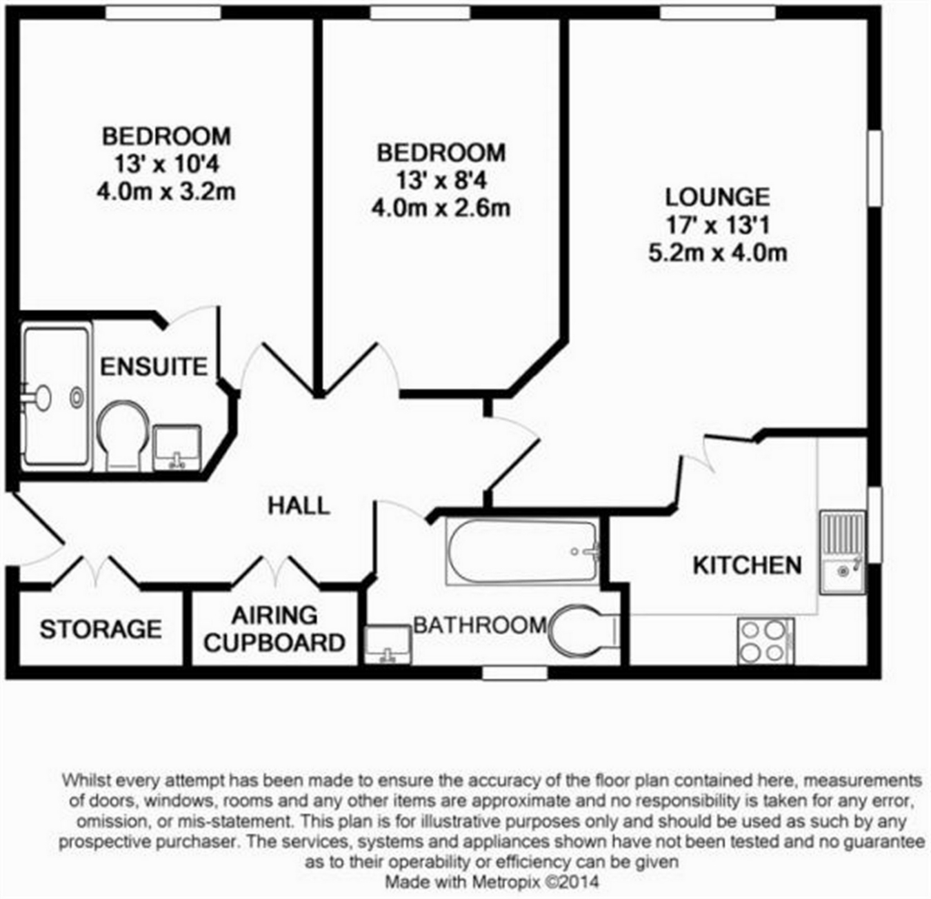 2 Bedrooms Flat to rent in Rutherford Close, Hillingdon, Middlesex UB8